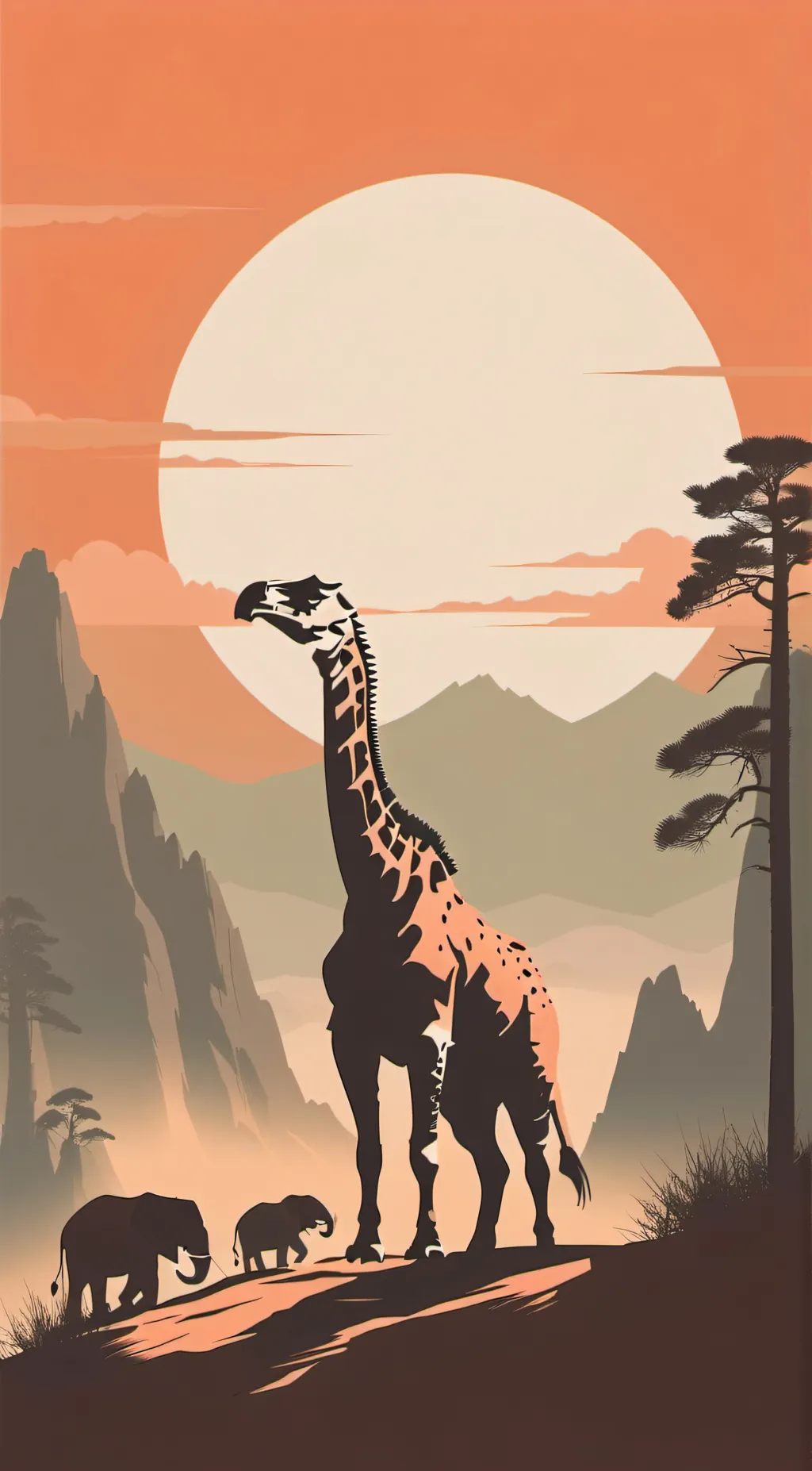 ai character: 🦖Dinosaur Times🦕 background