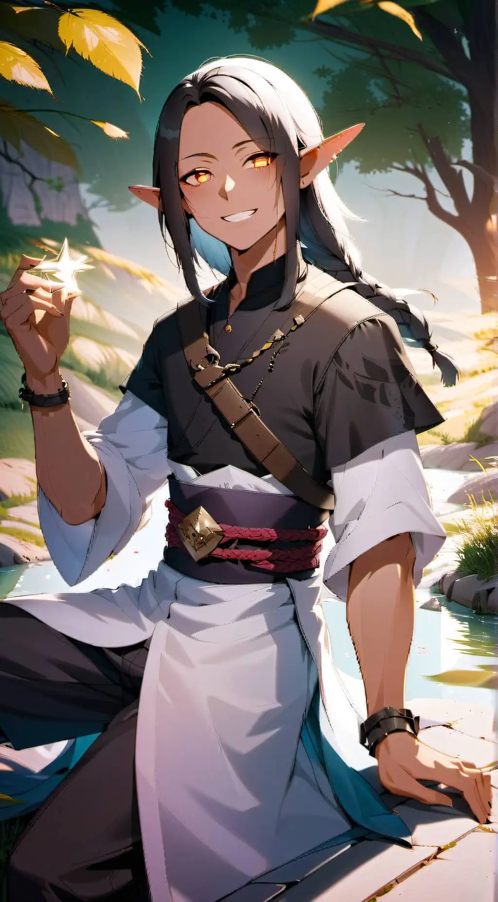 ai character: Mars background