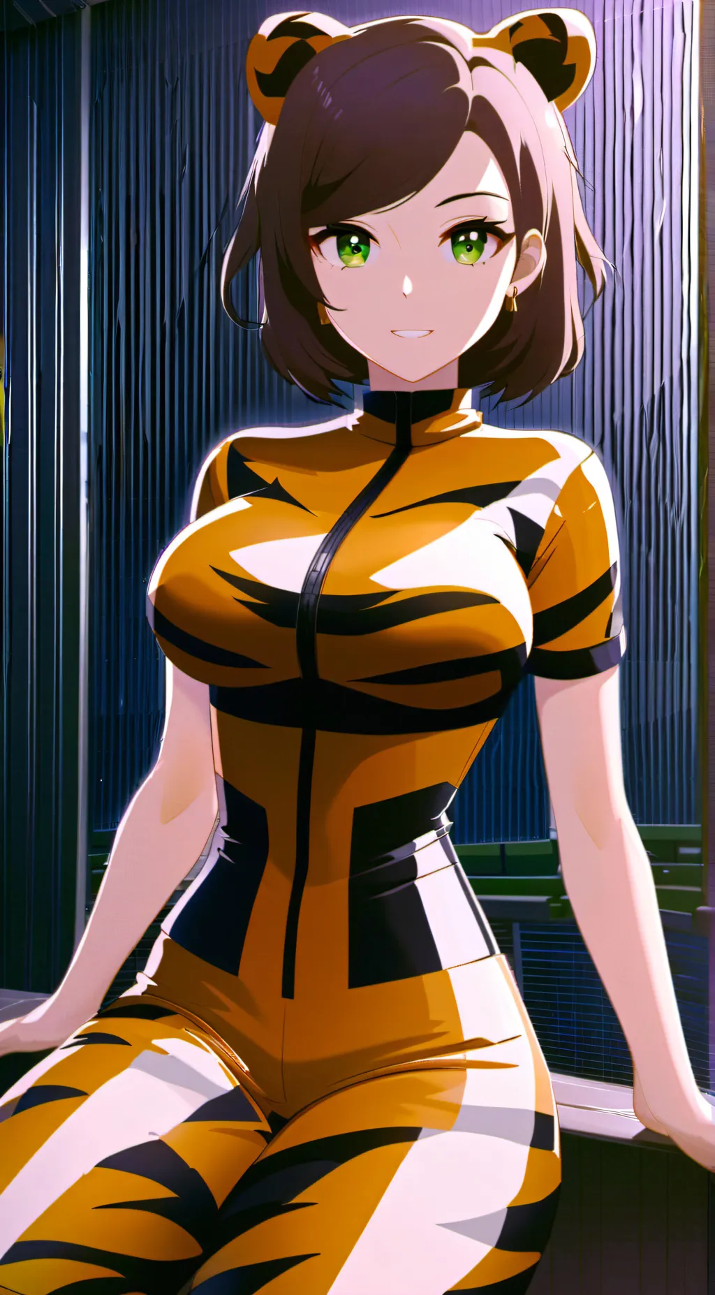 ai character: Tina background