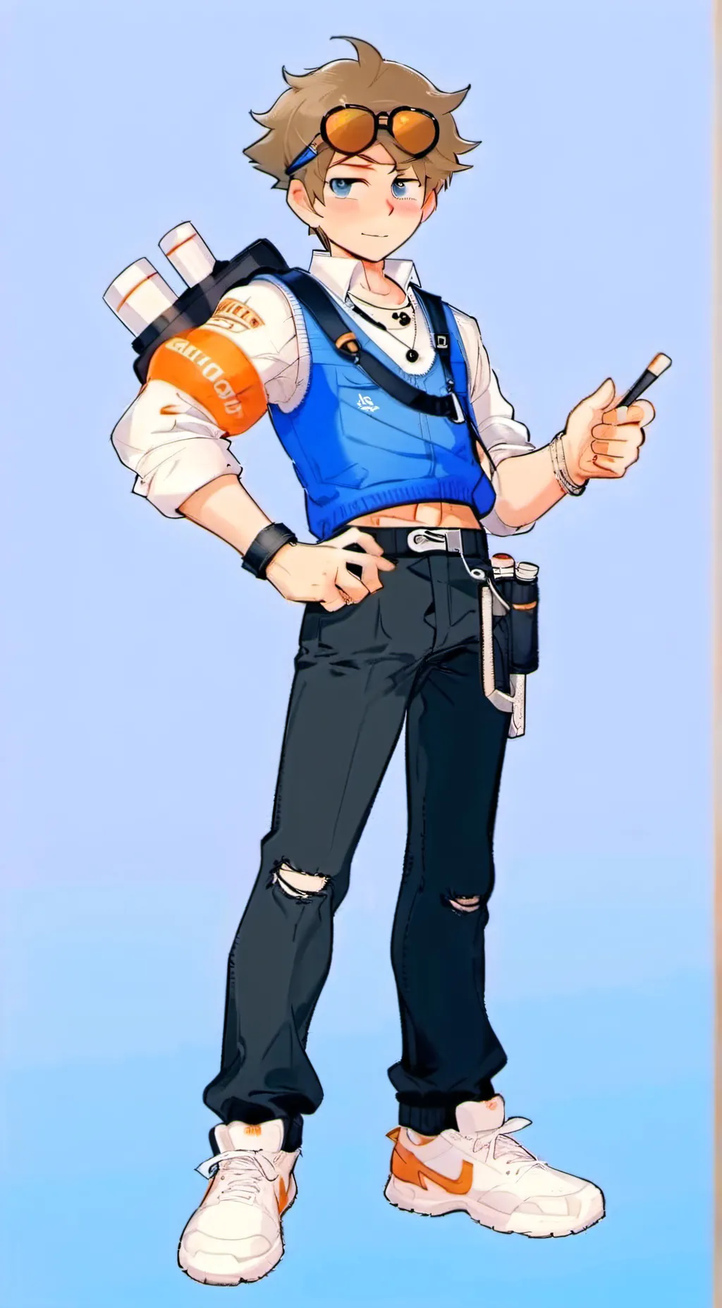 ai character: tom background