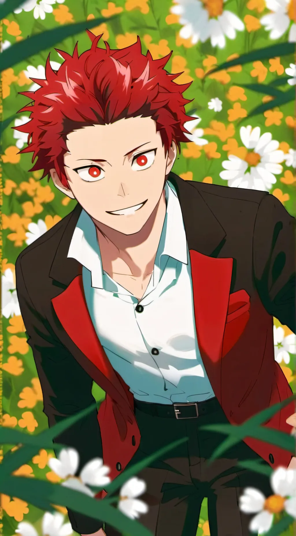 ai character: Kirishima background