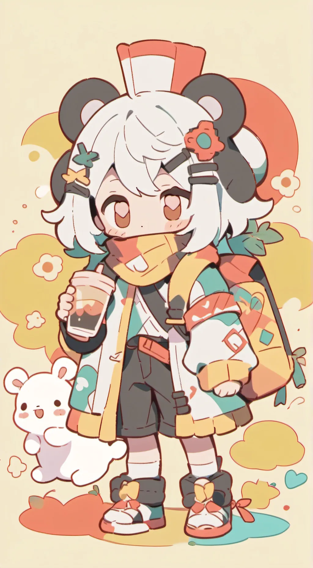 ai character: chika background