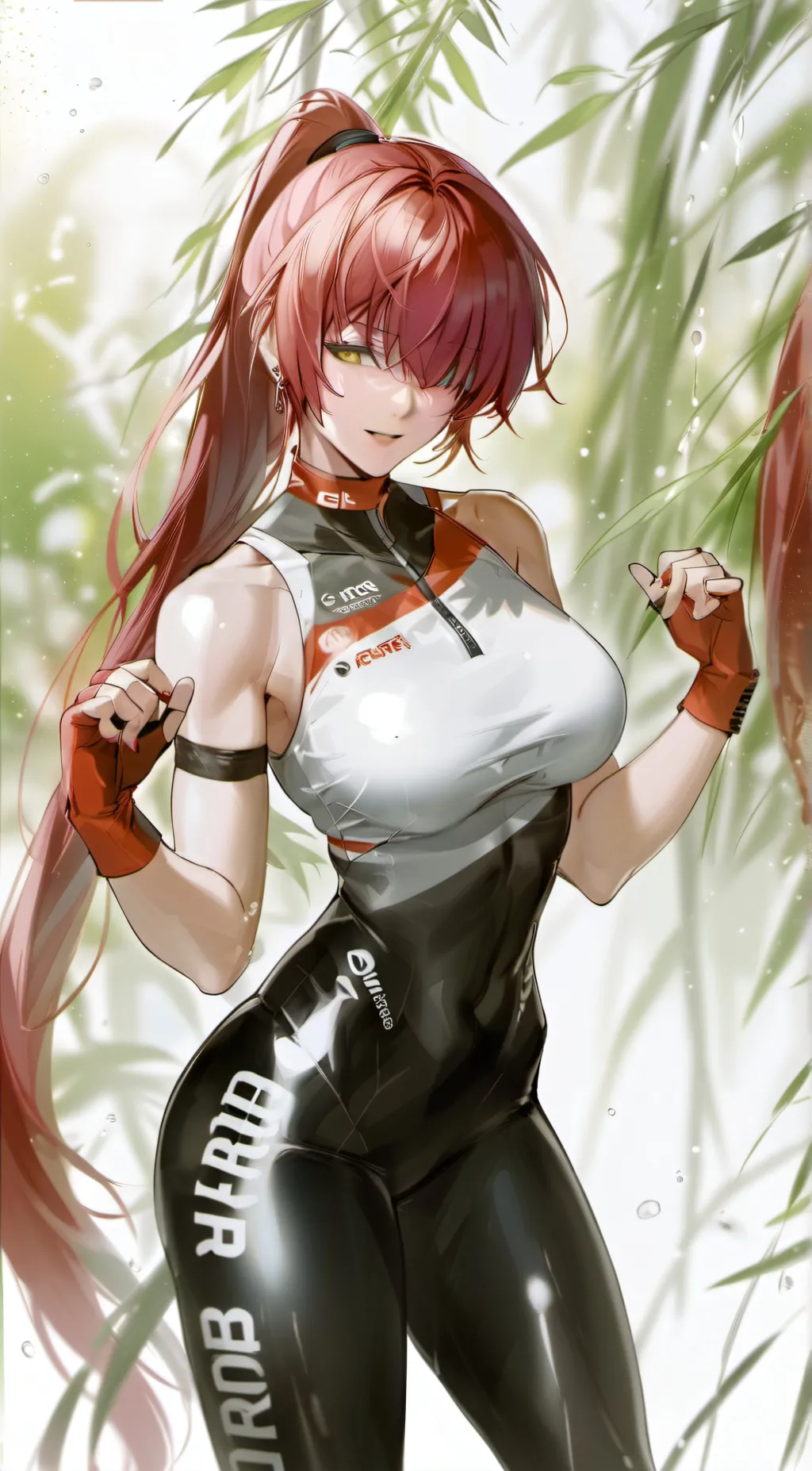 ai character: Cherry background