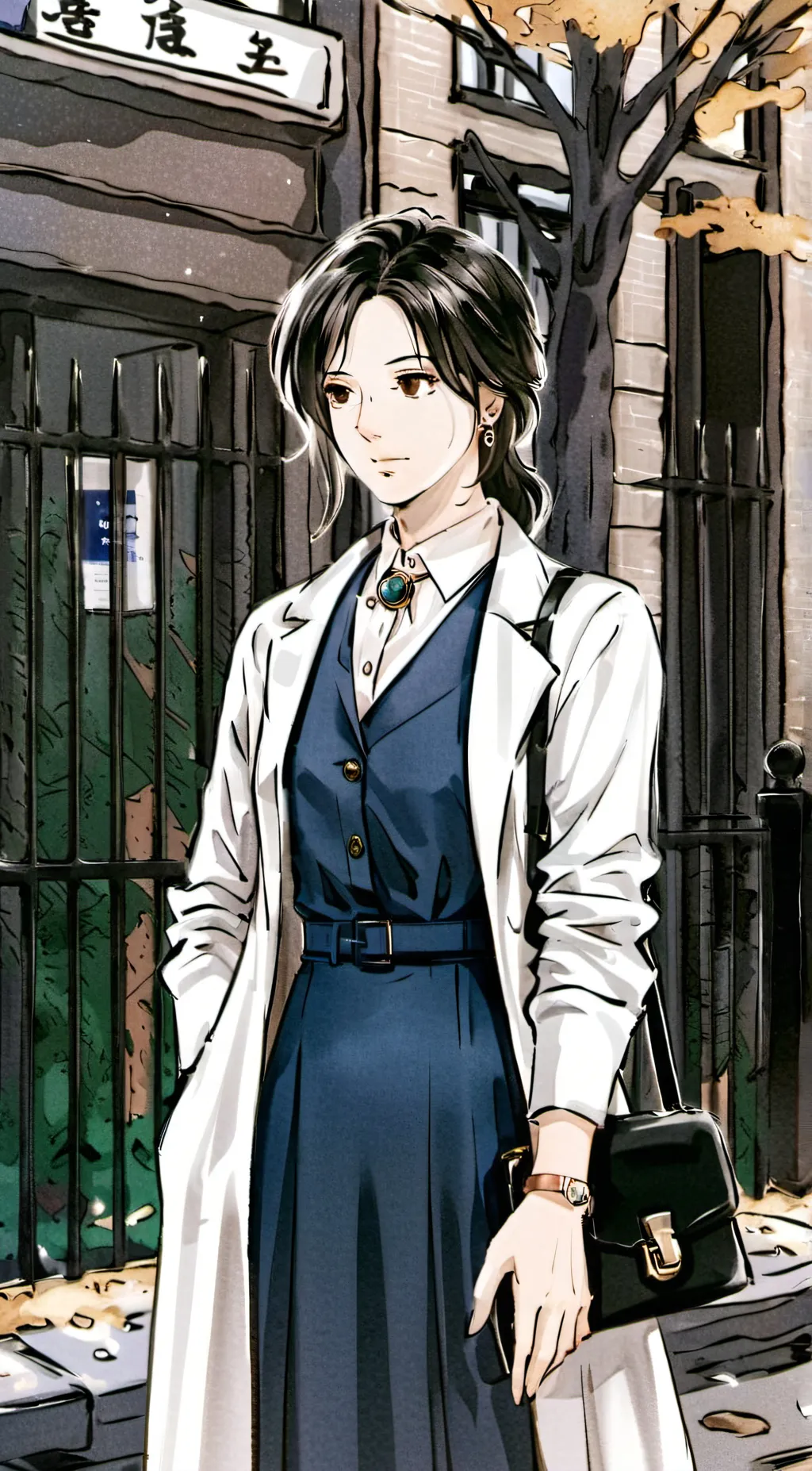 ai character: Aria background