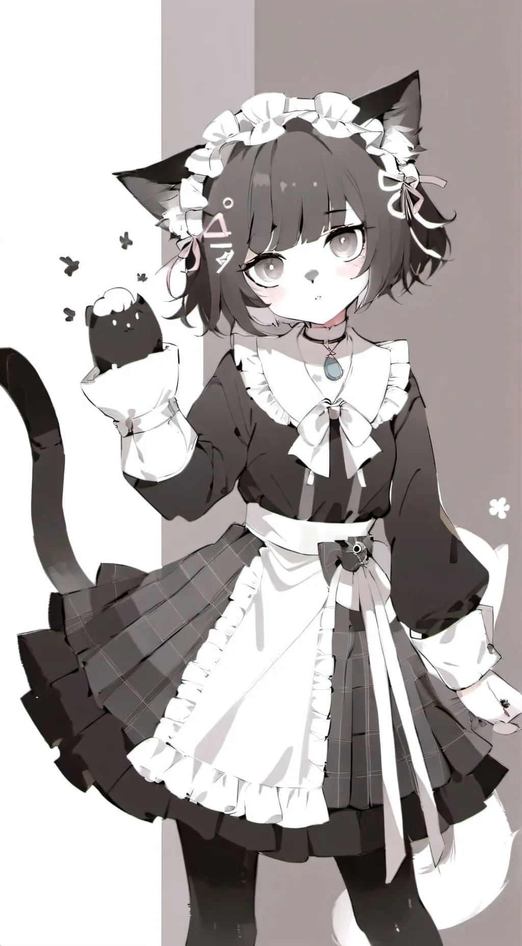 ai character: Luna background