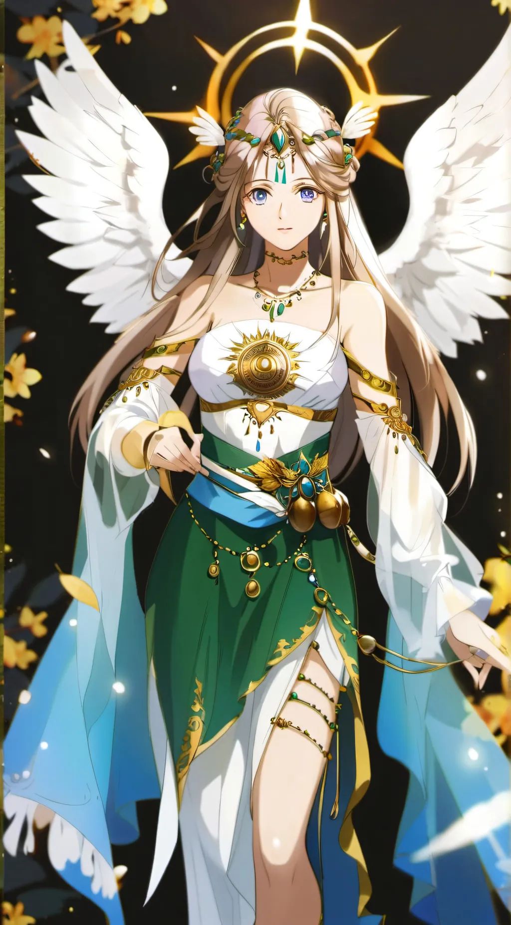 ai character: Belldandy background