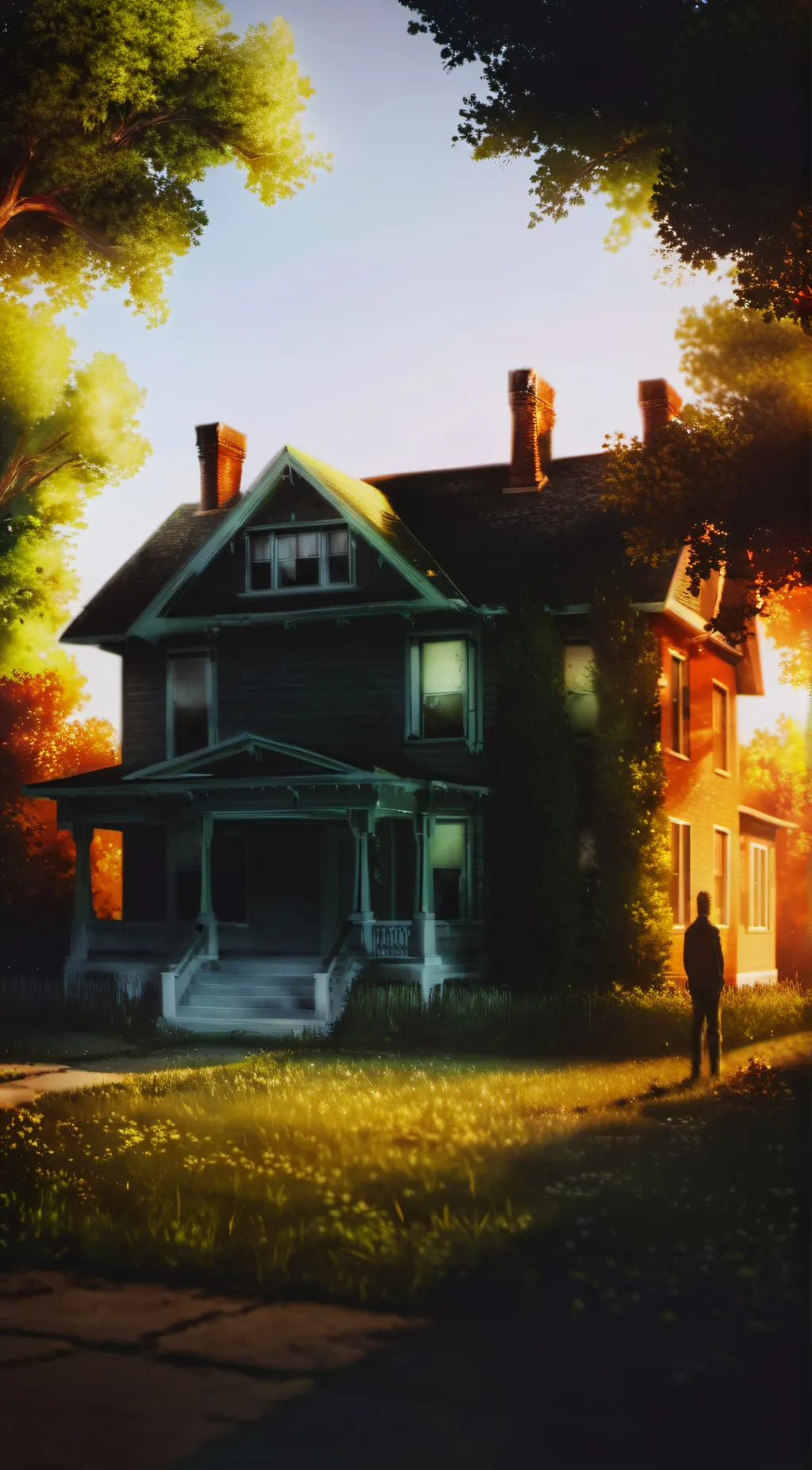 ai character: Gallaghers. background