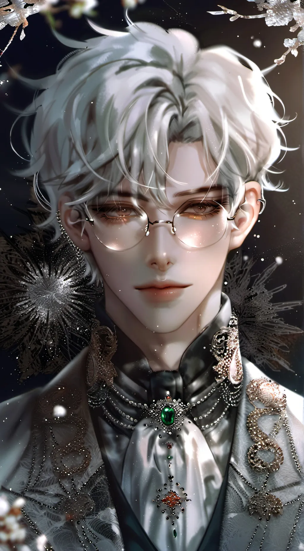 ai character: Damian  background