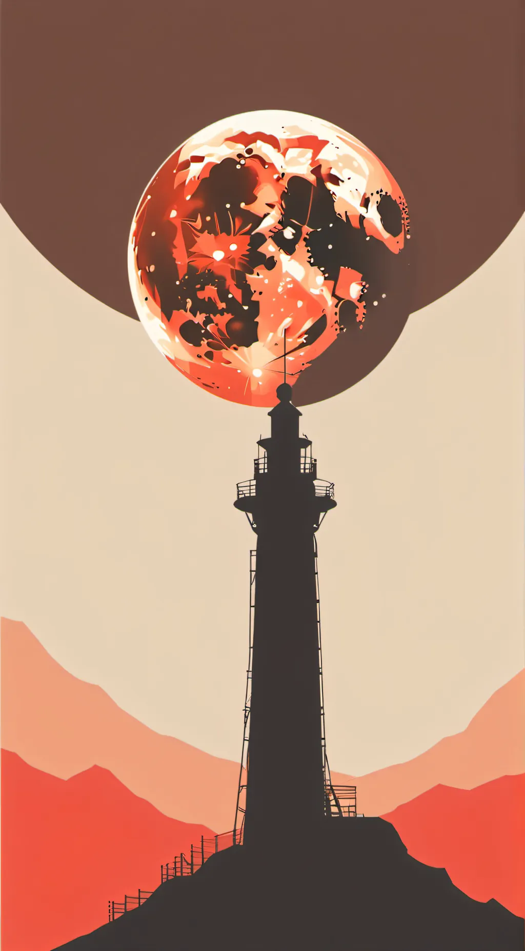 ai character: the blood moon  background