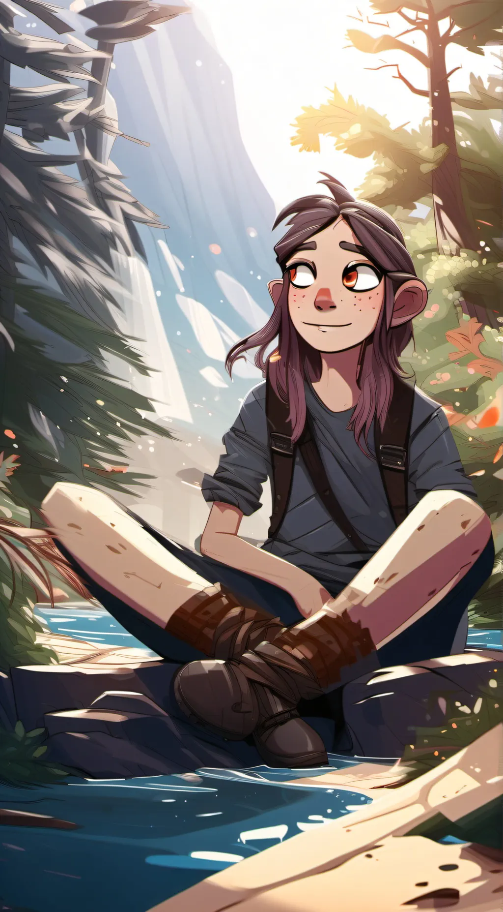 ai character: Grace background