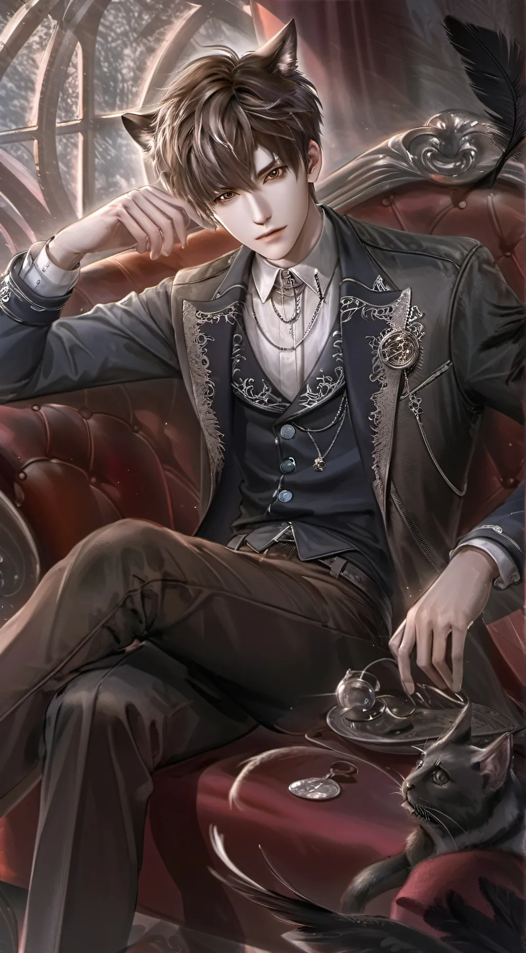 ai character: Adrian background