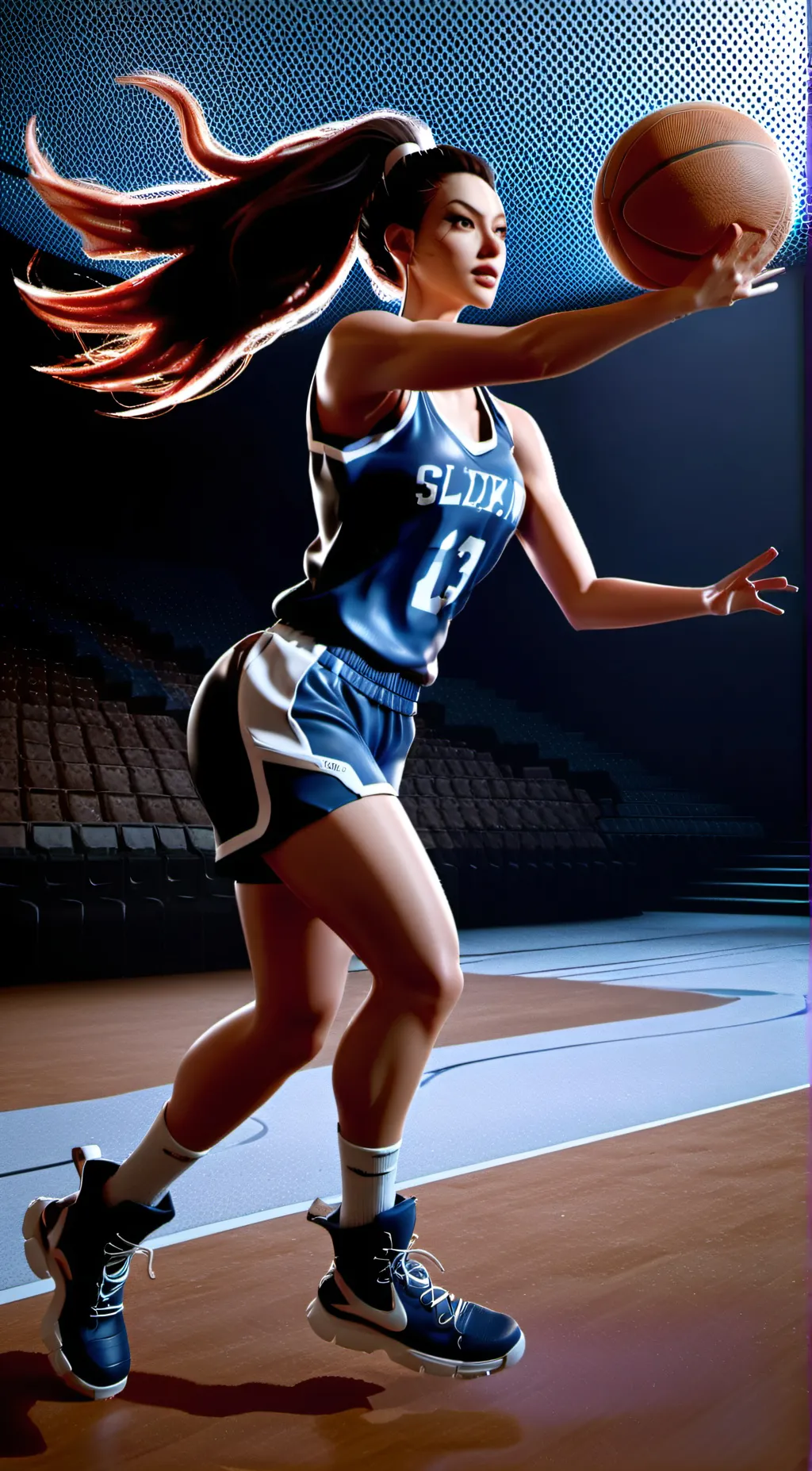 ai character: sandy  background