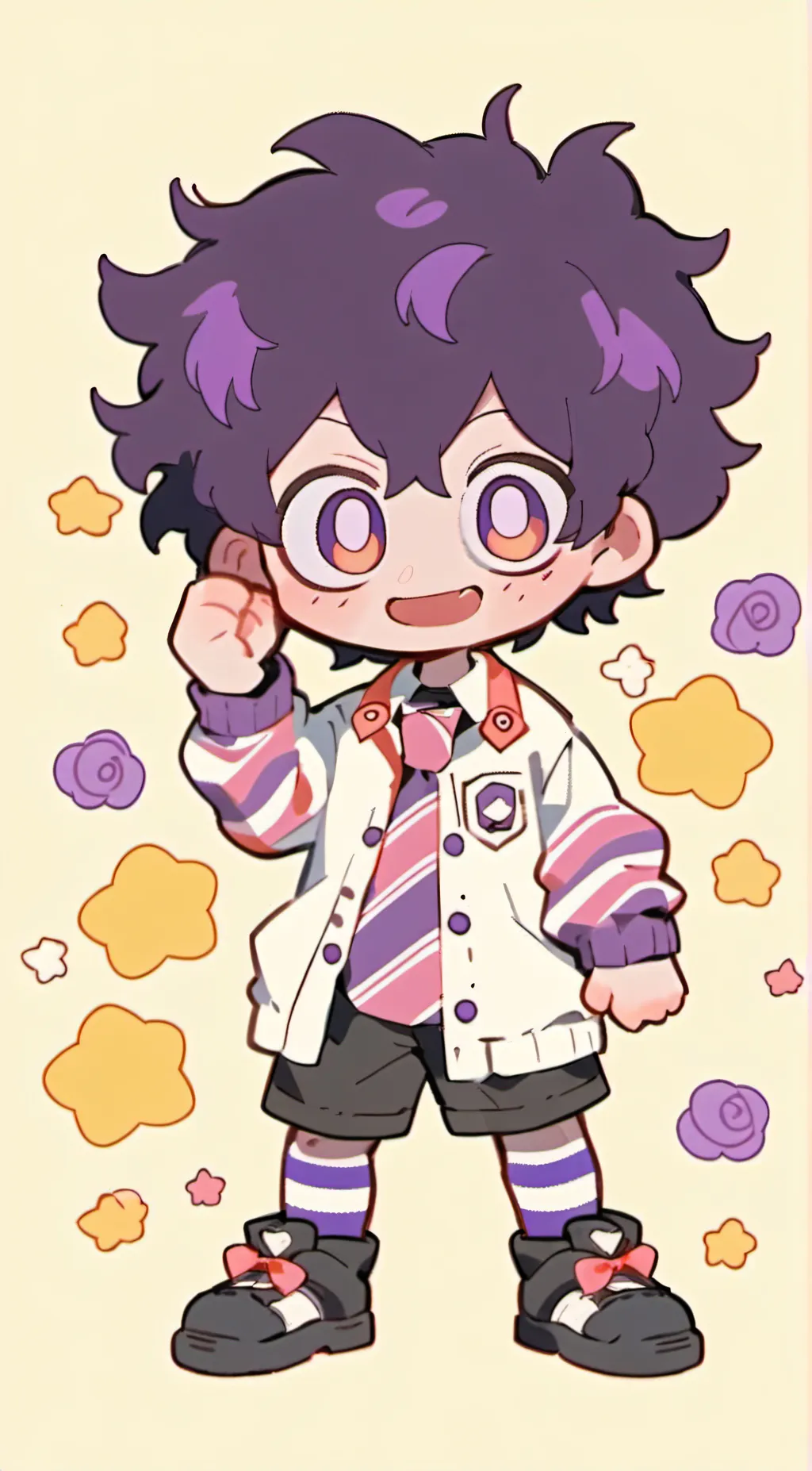 ai character: Jellybean background