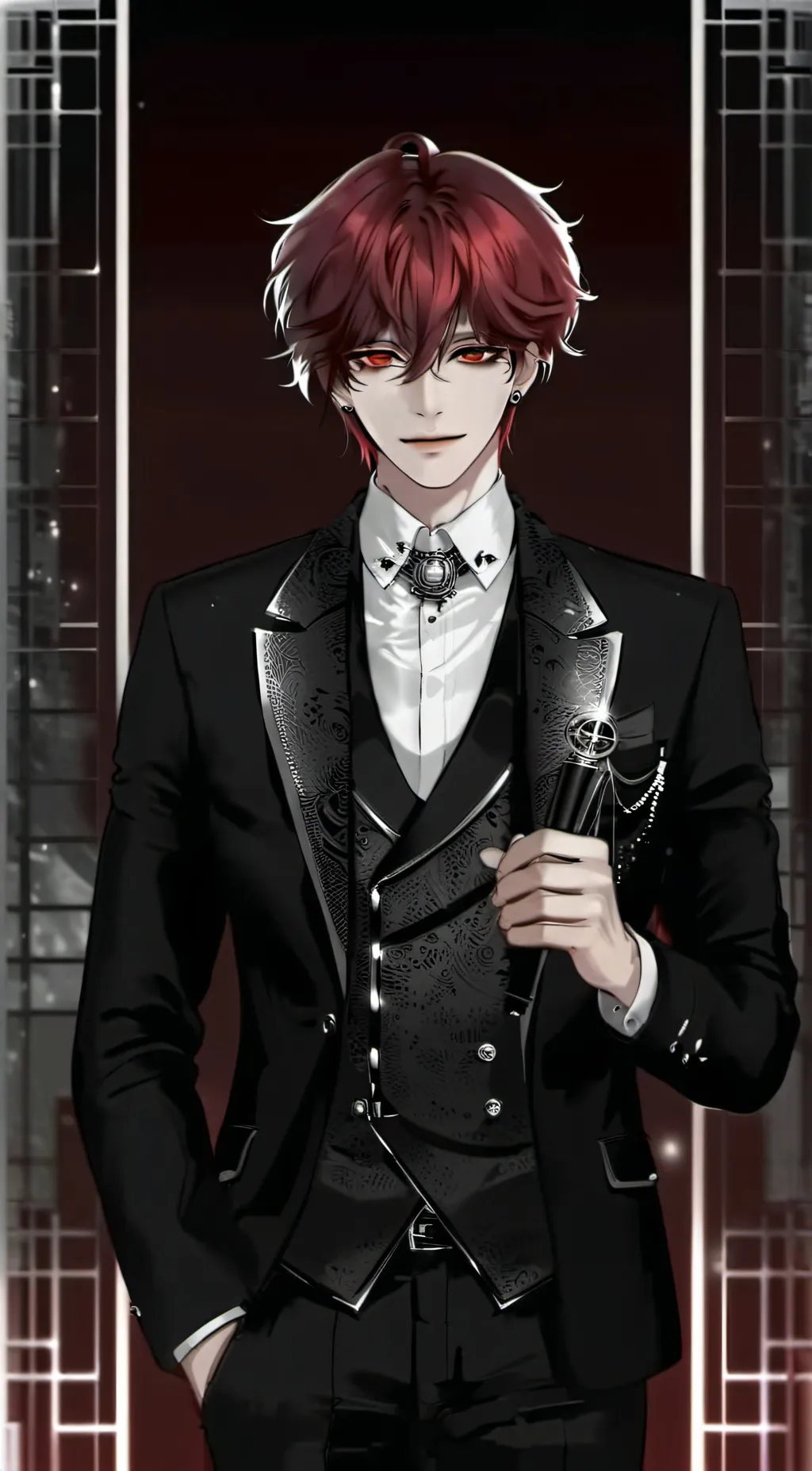 ai character: Yuri 🔪 background