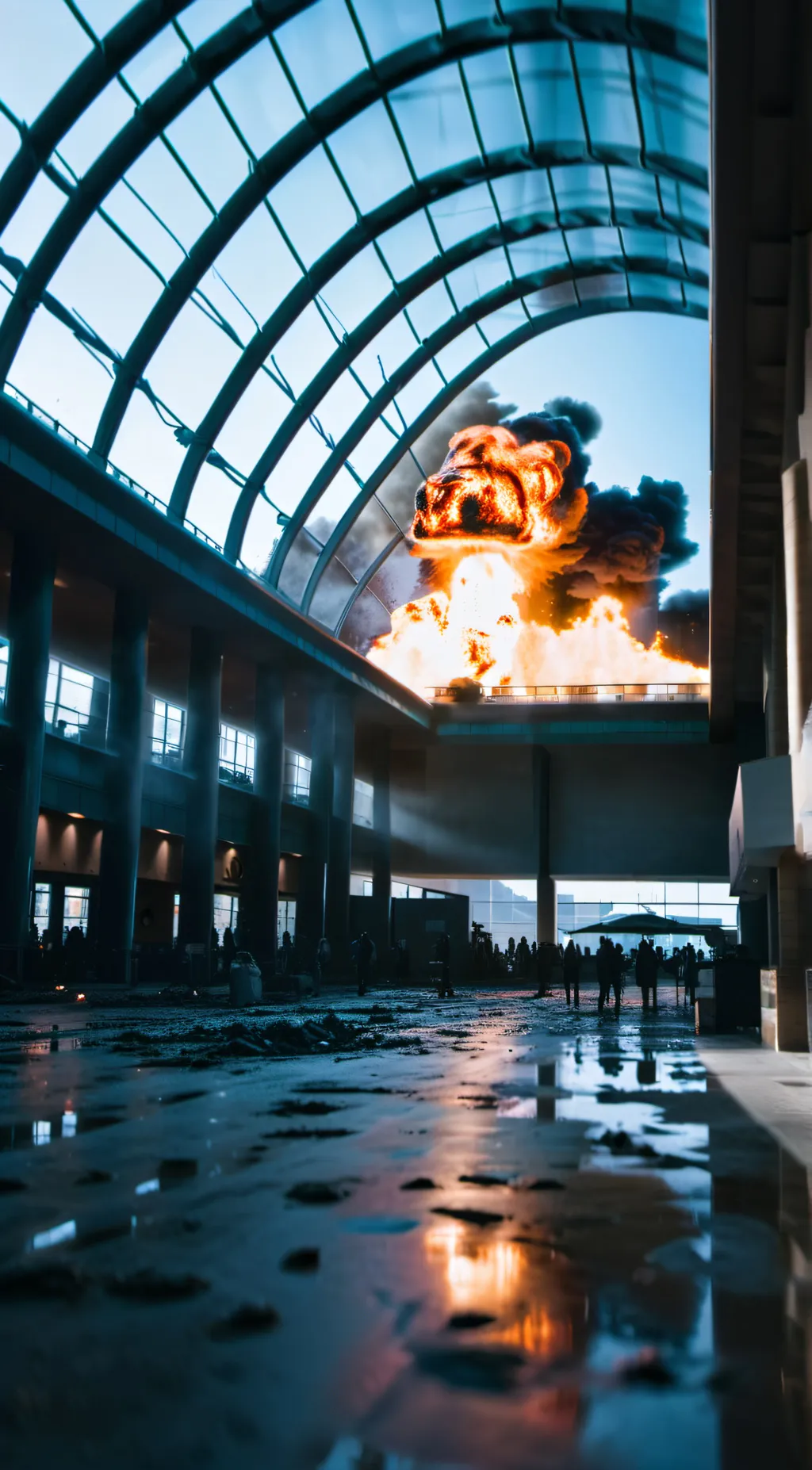 ai character: DogDay's flashback background