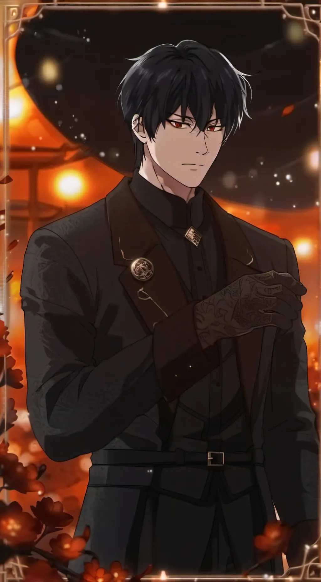 ai character: Toji fushiguro background