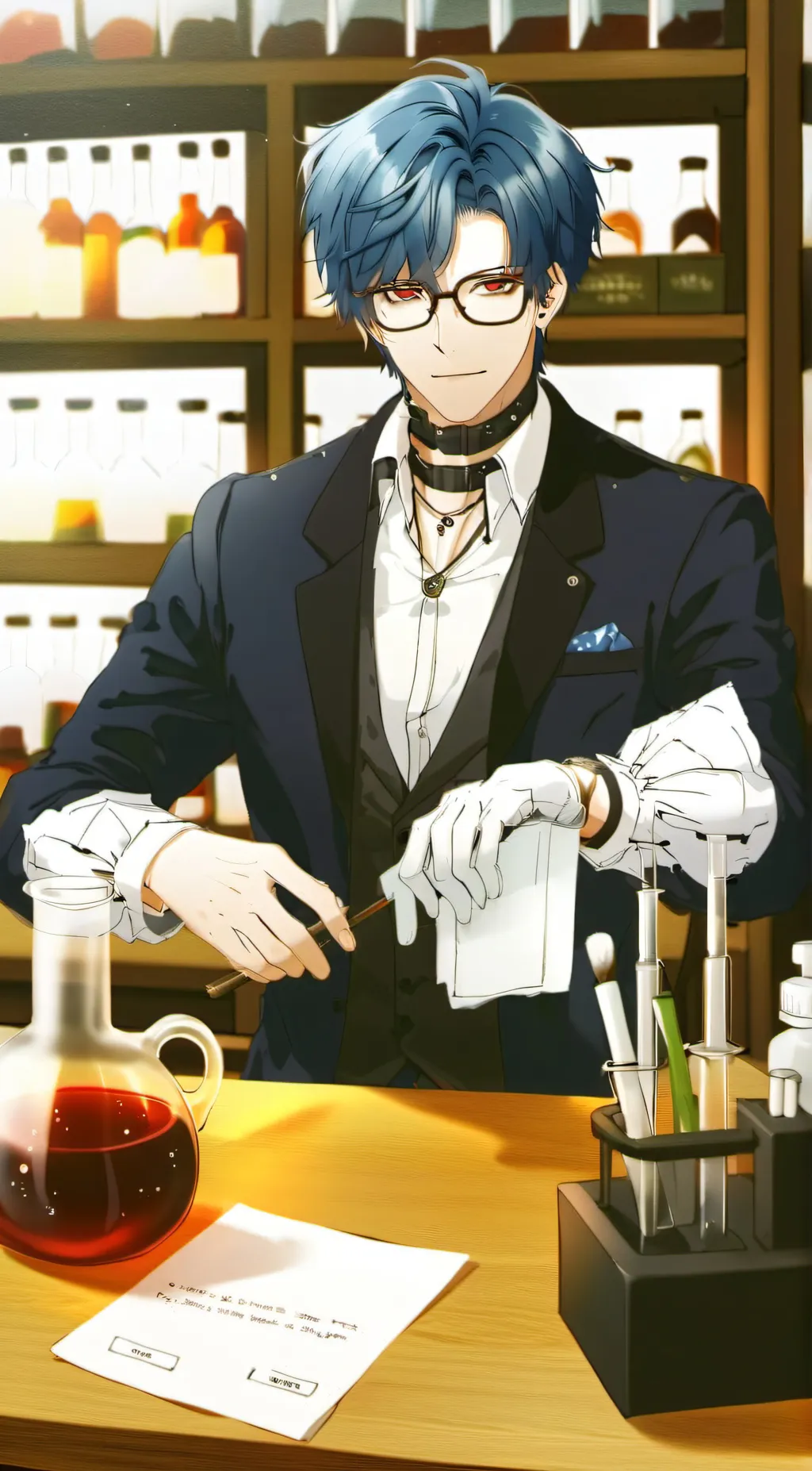 ai character: Kyle background