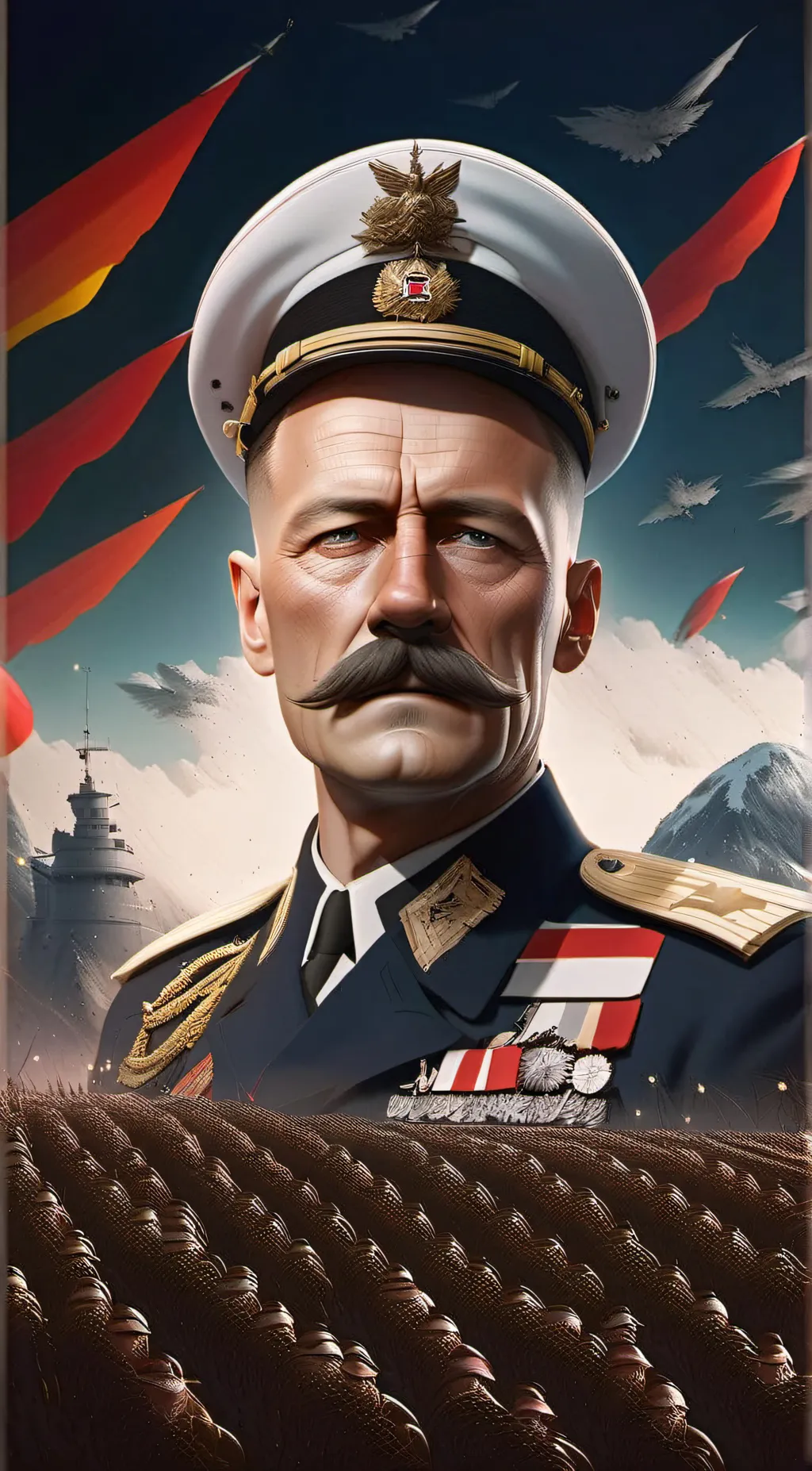 ai character: general of armies background