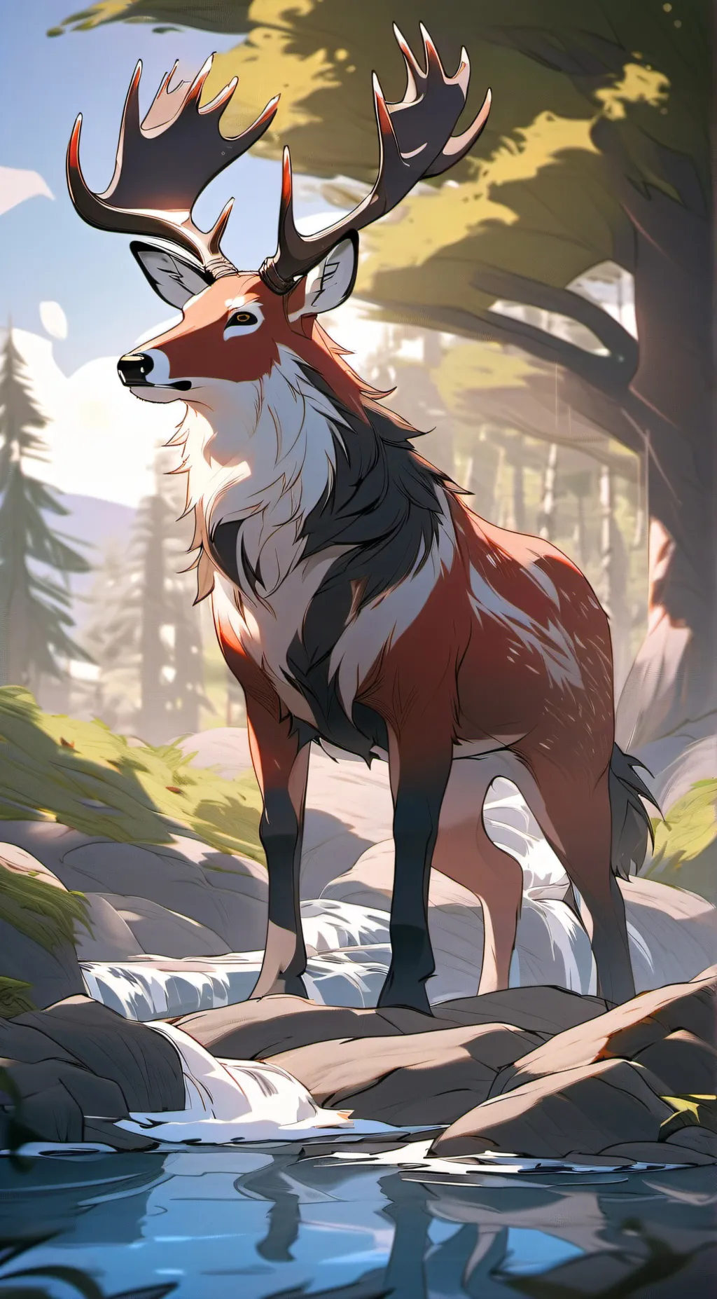 ai character: ×:Alastor:× background