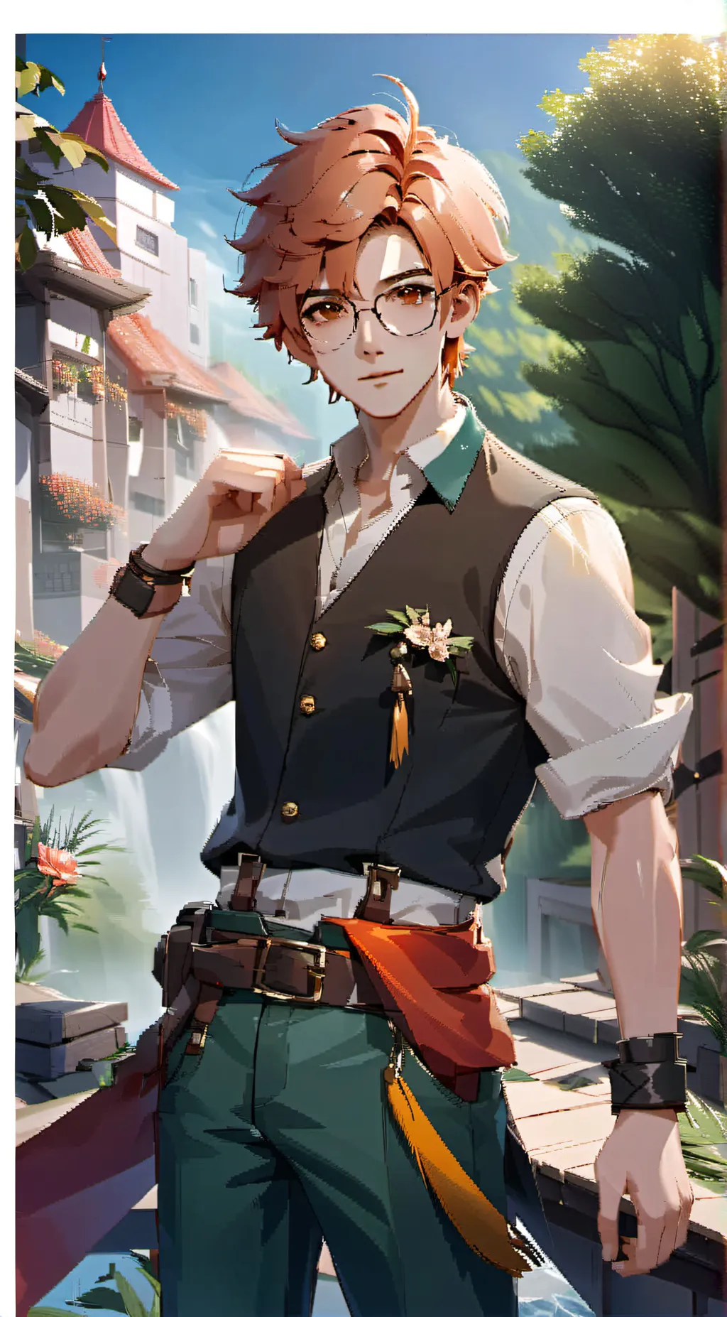 ai character: Rico background