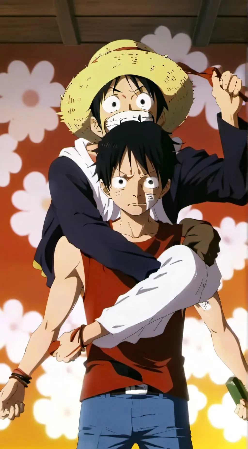 ai character: Marine ford background