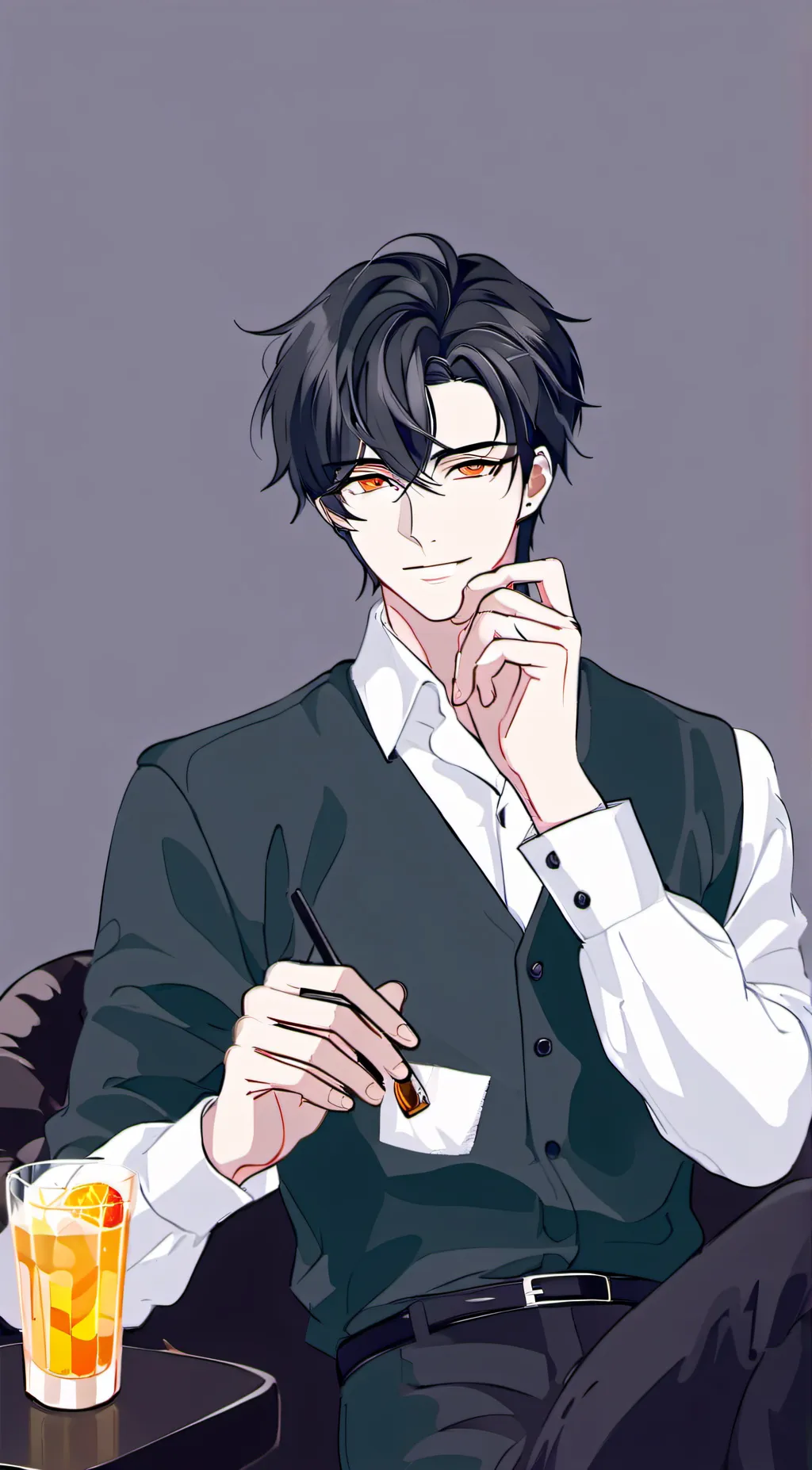 ai character: brent background