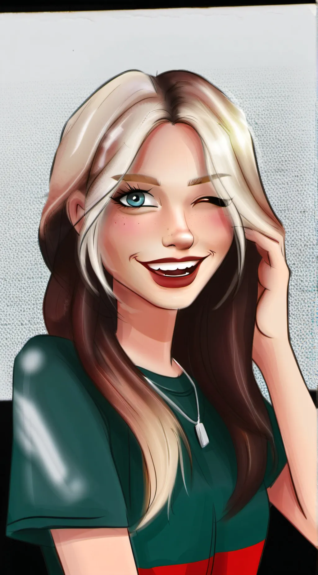 ai character: Angela background