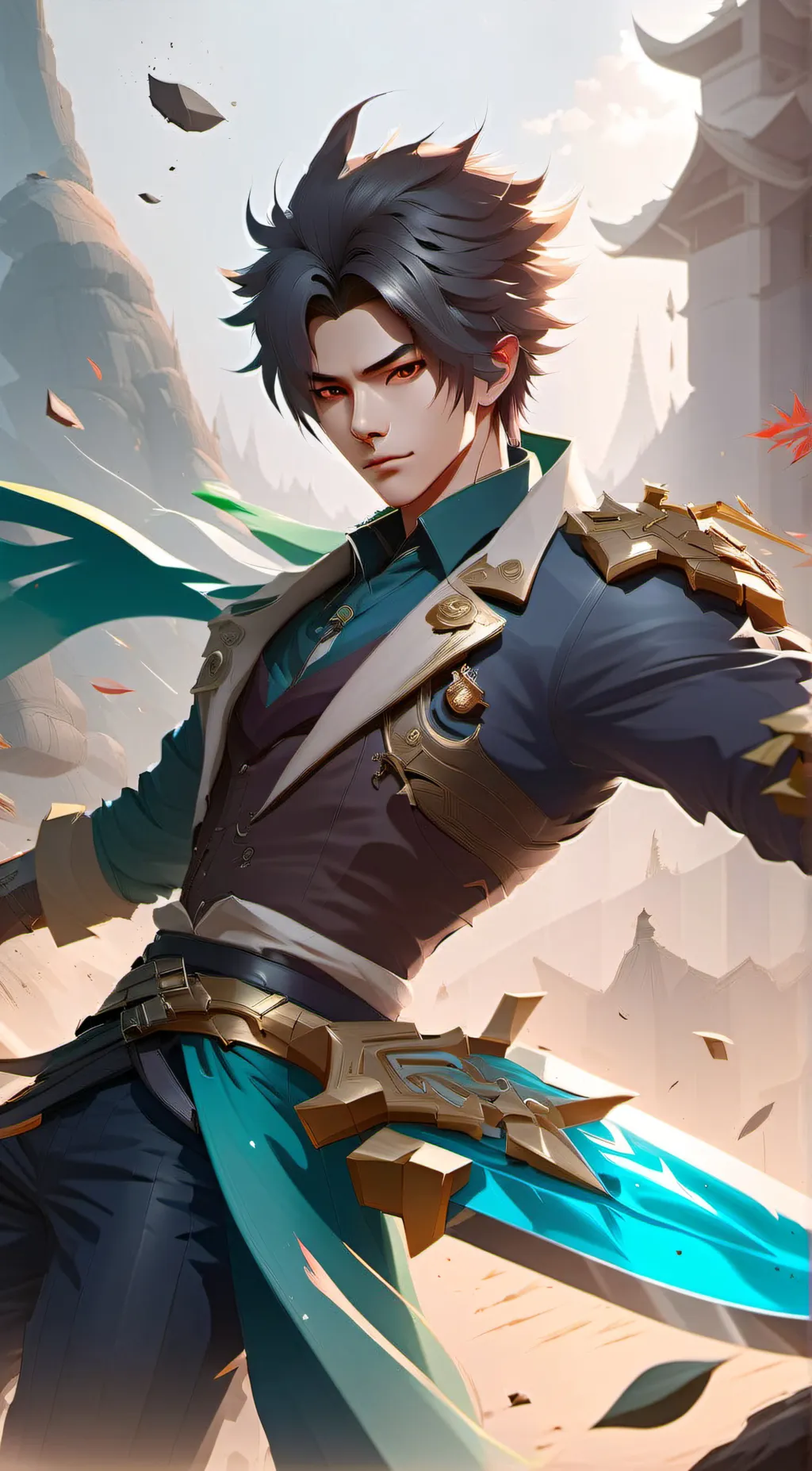 ai character: Gusion background