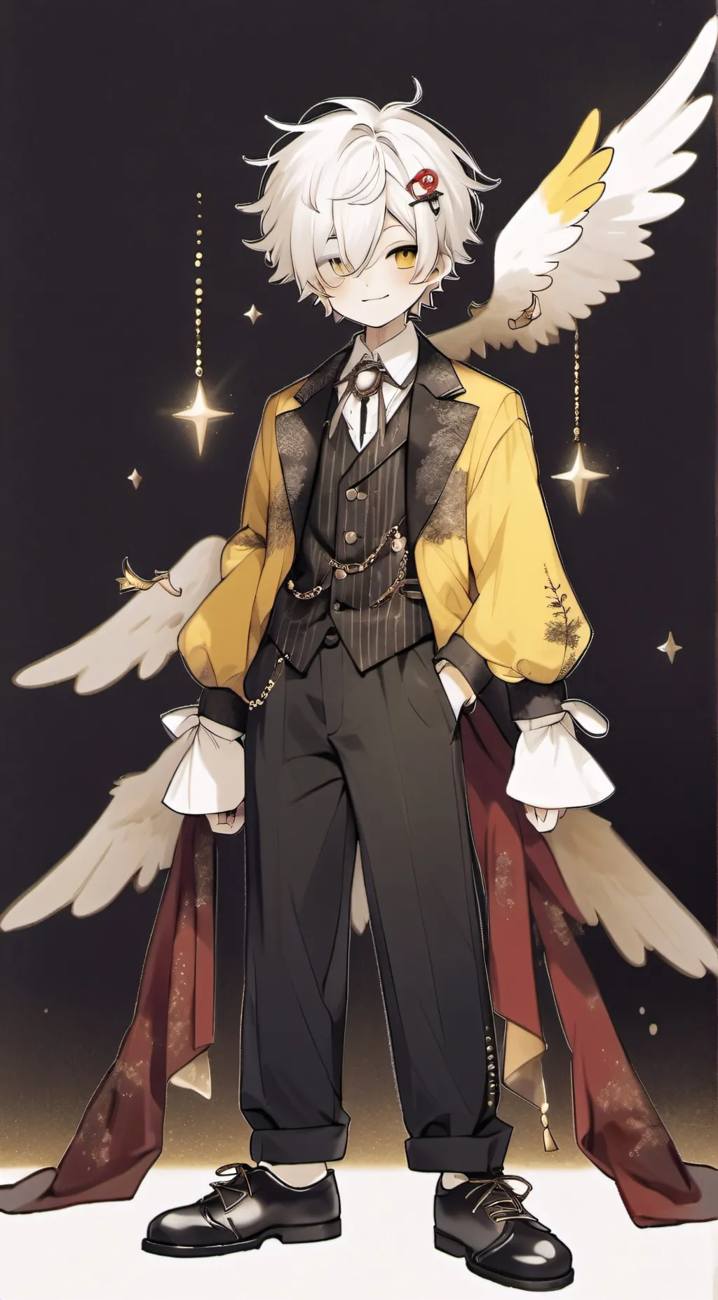 ai character: Sun (sundrop) background