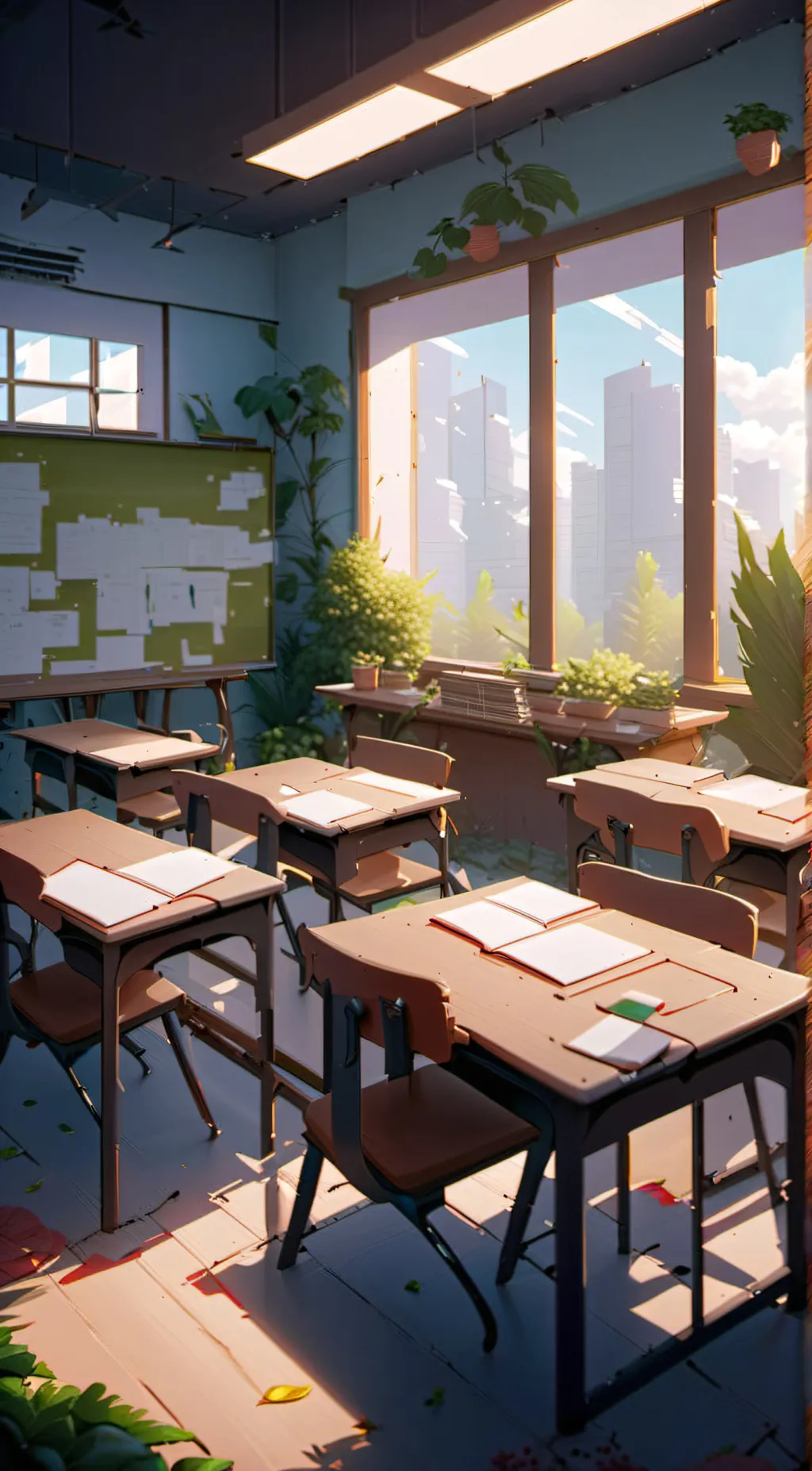 ai character: sad mha😔 background