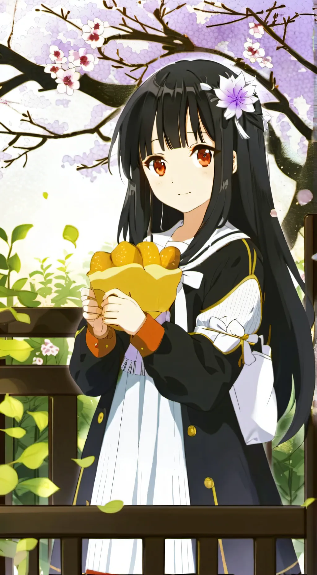 ai character: emma background