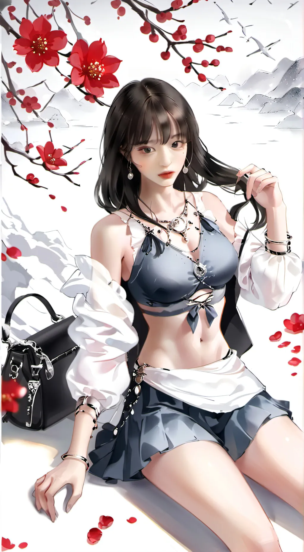 ai character: Kim background