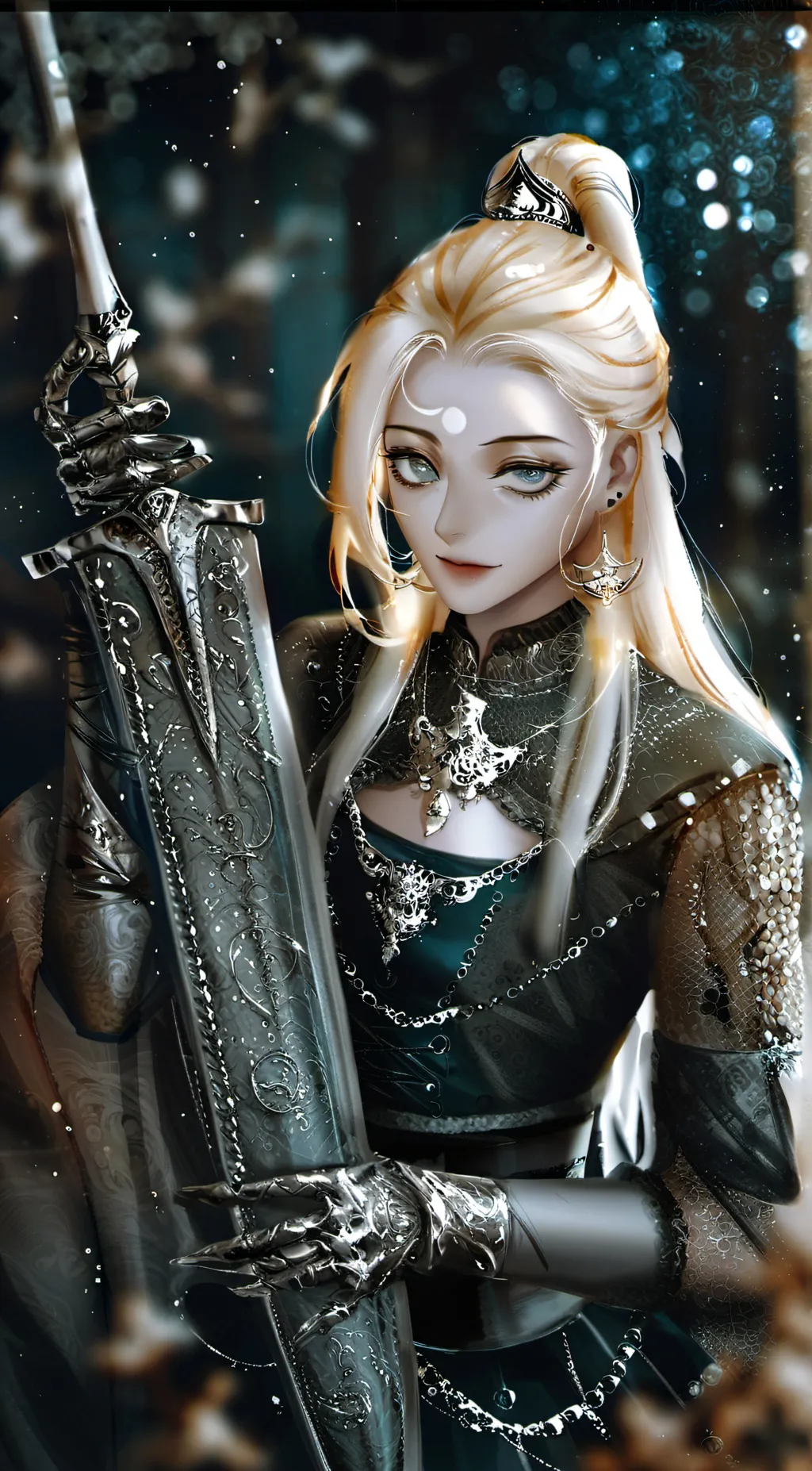 ai character: Aria background