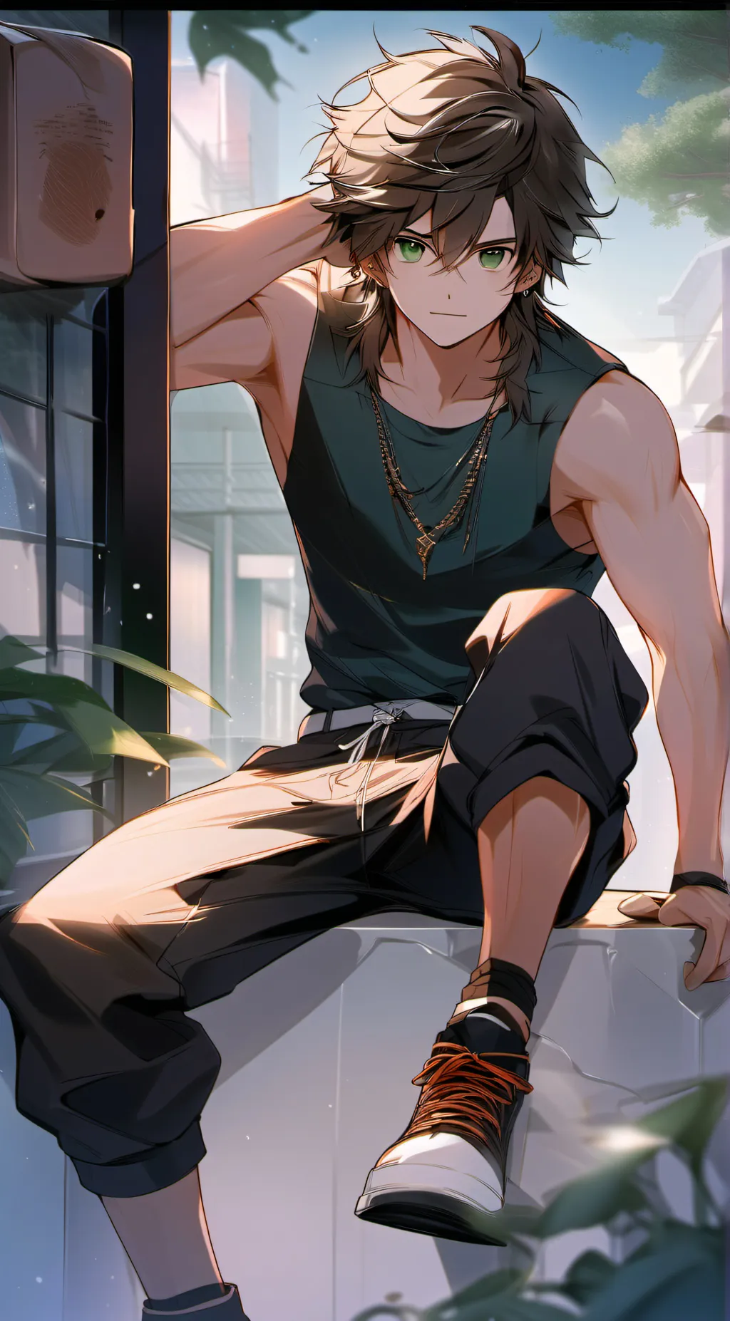 ai character: Andrew background