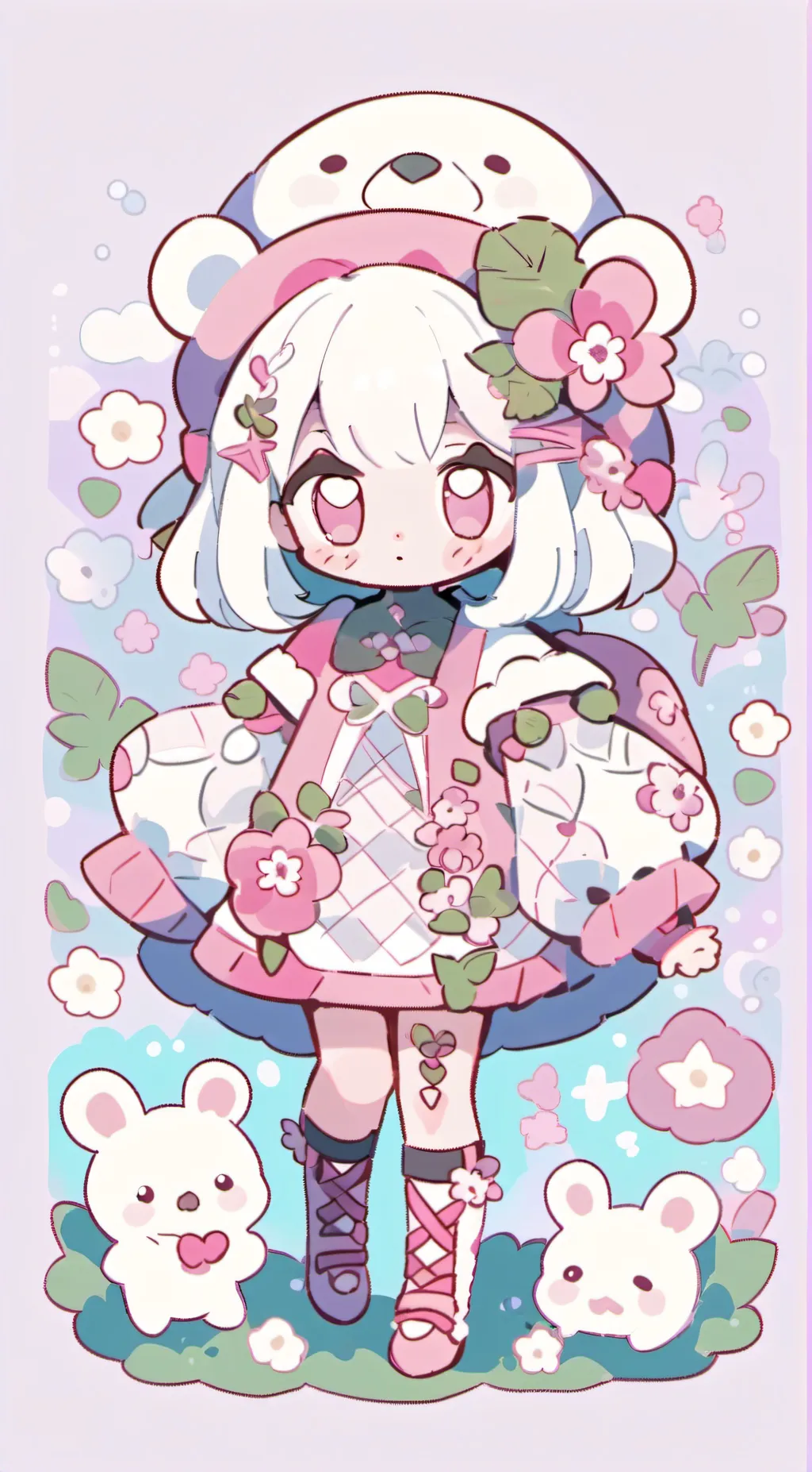 ai character: soyeon background