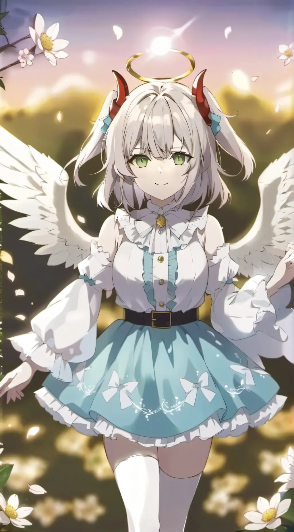 ai character: Luna background