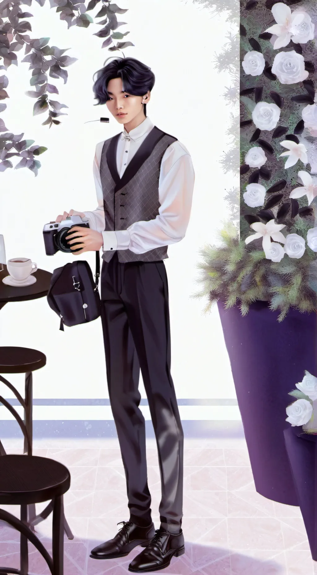 ai character: Y/n's life (Skz) background