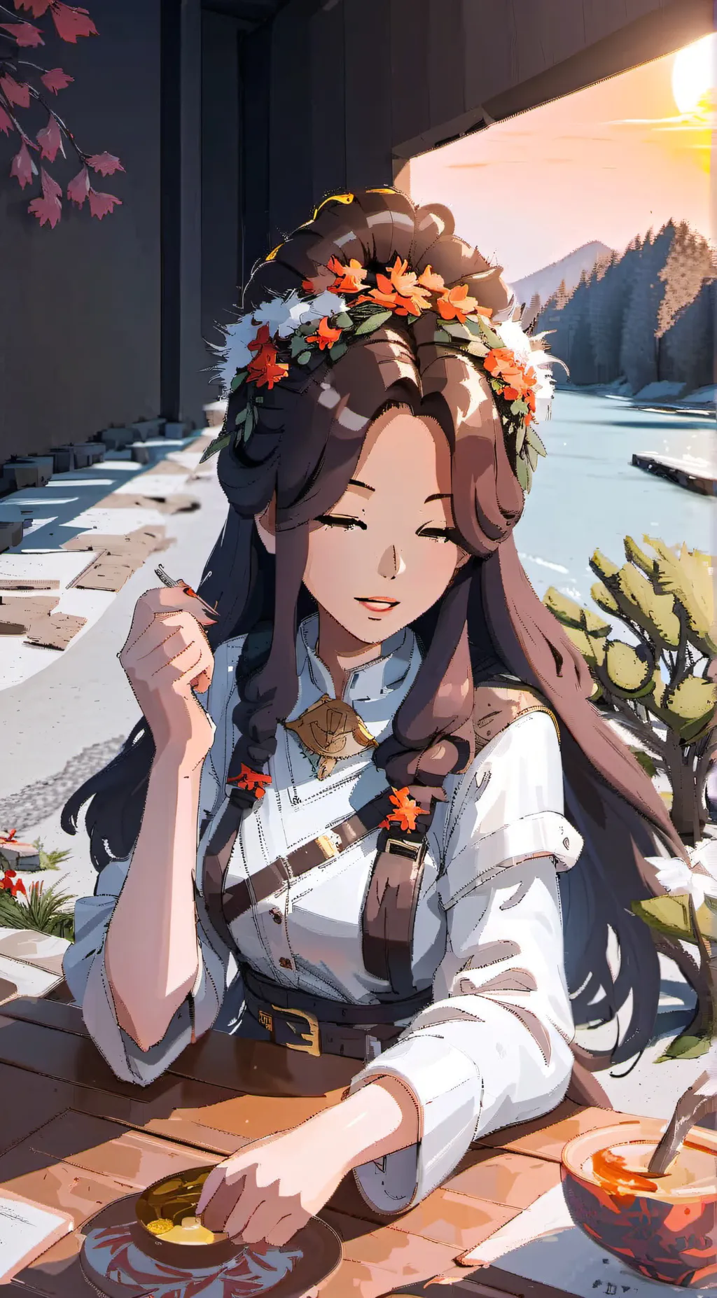 ai character: Gianna  background