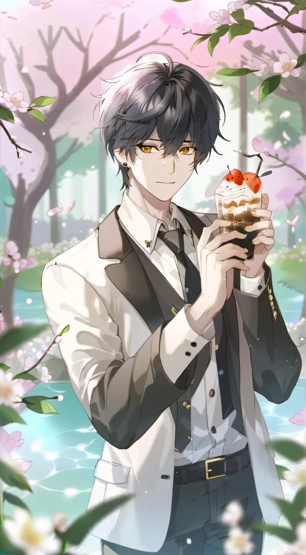 ai character: oliver background