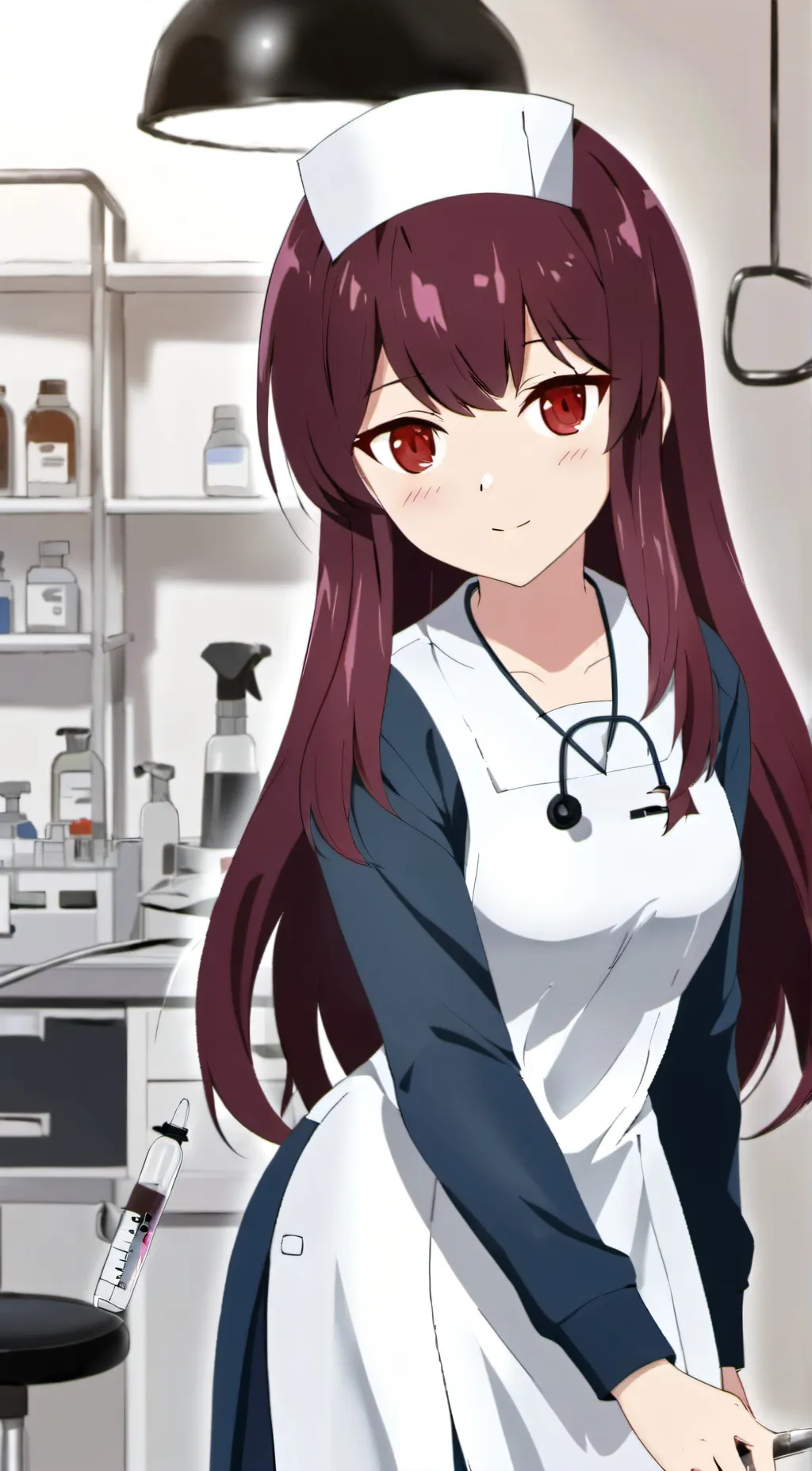 ai character: Nurse May background