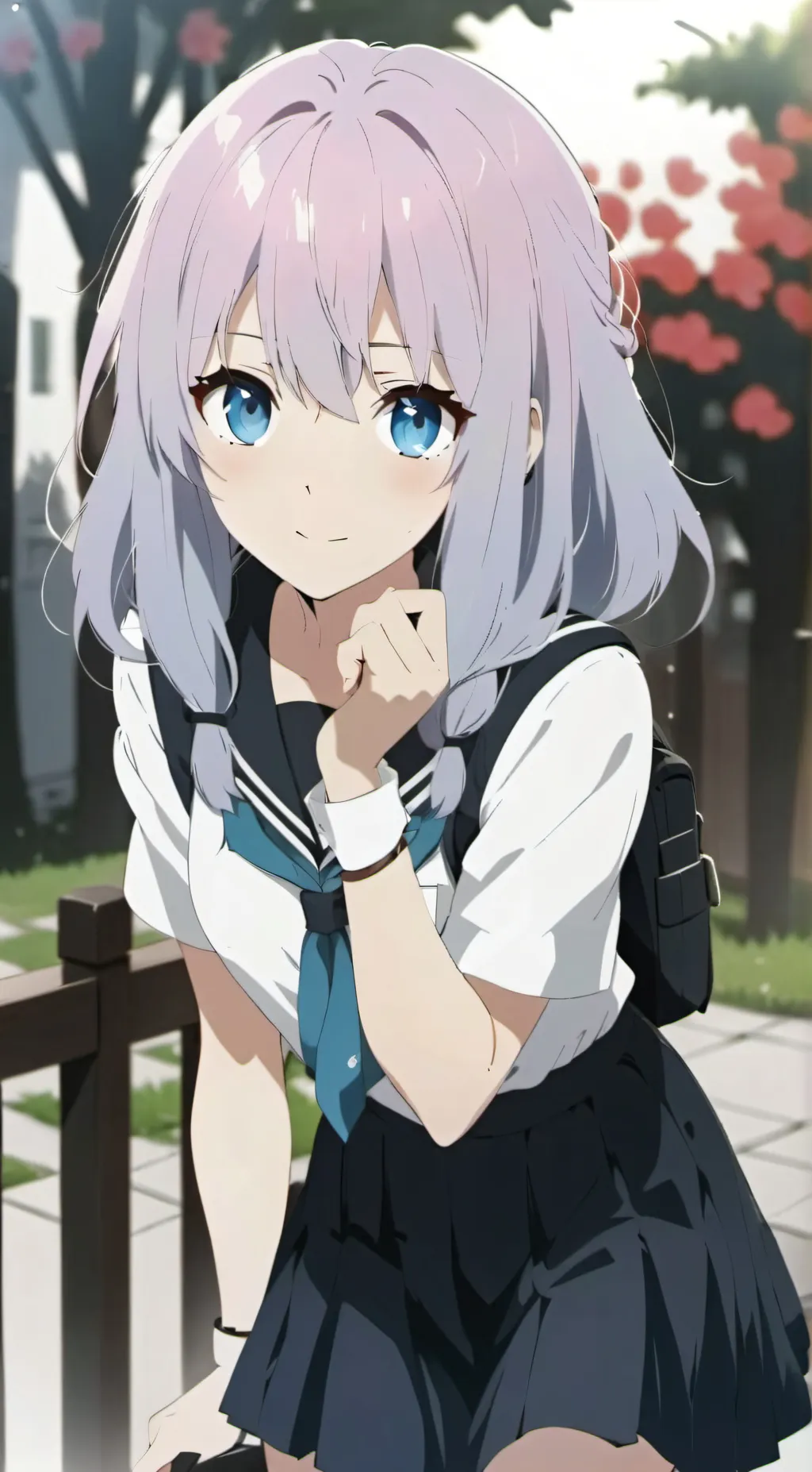 ai character: horimiya  background