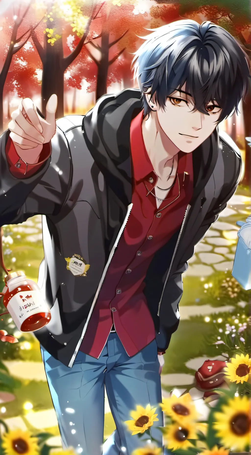 ai character: Skz background