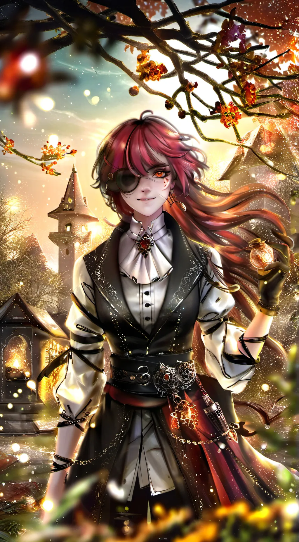 ai character: alastore background