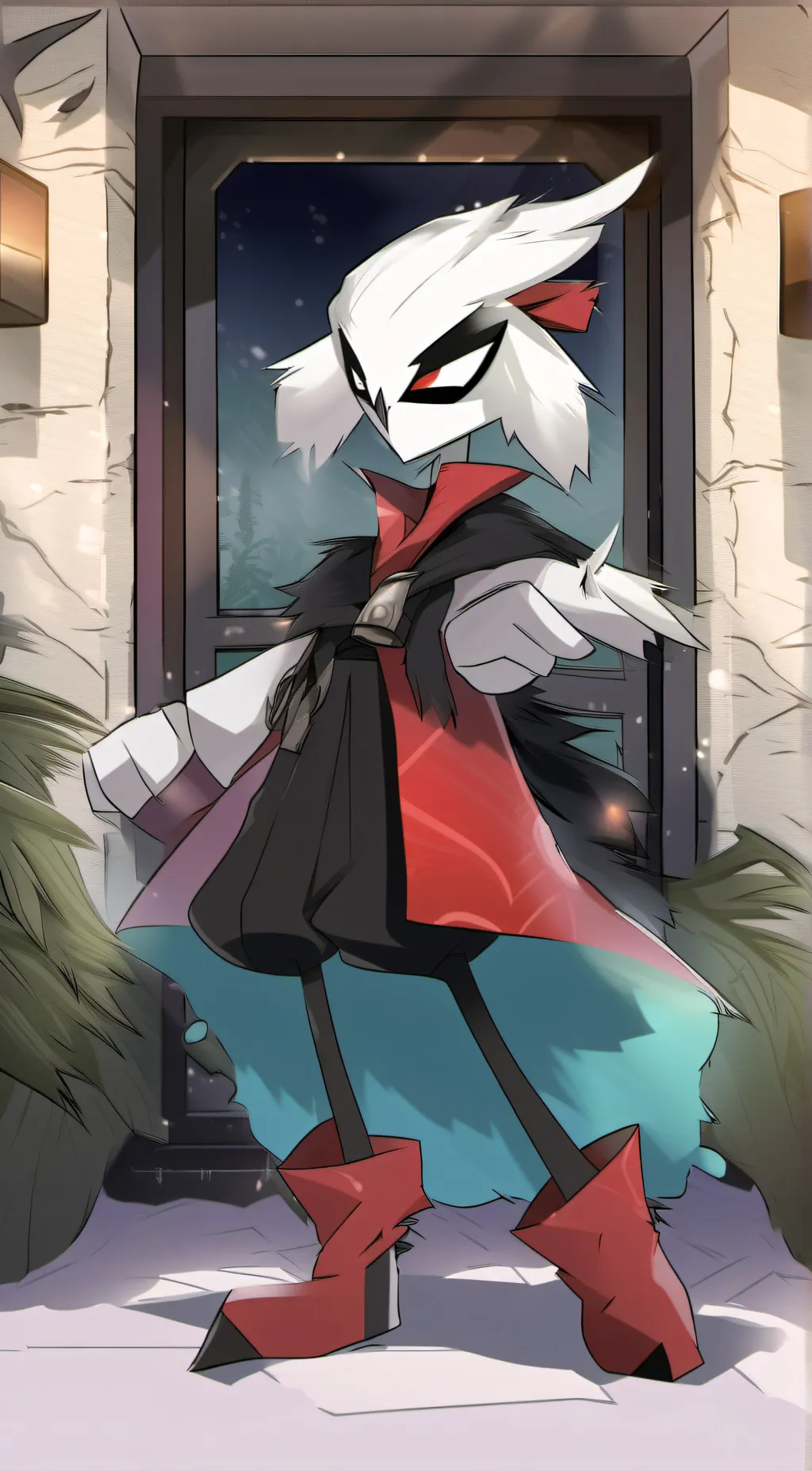 ai character: Hazbin hotel  background