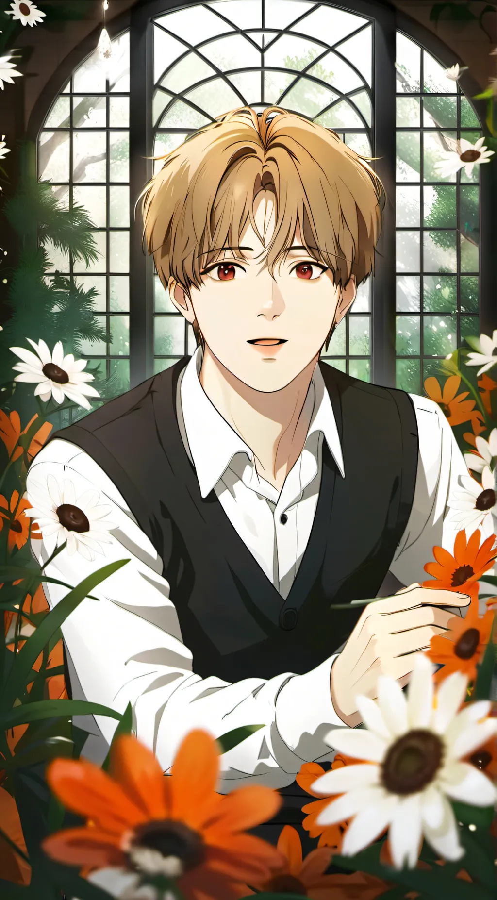 ai character: Kim Dan background