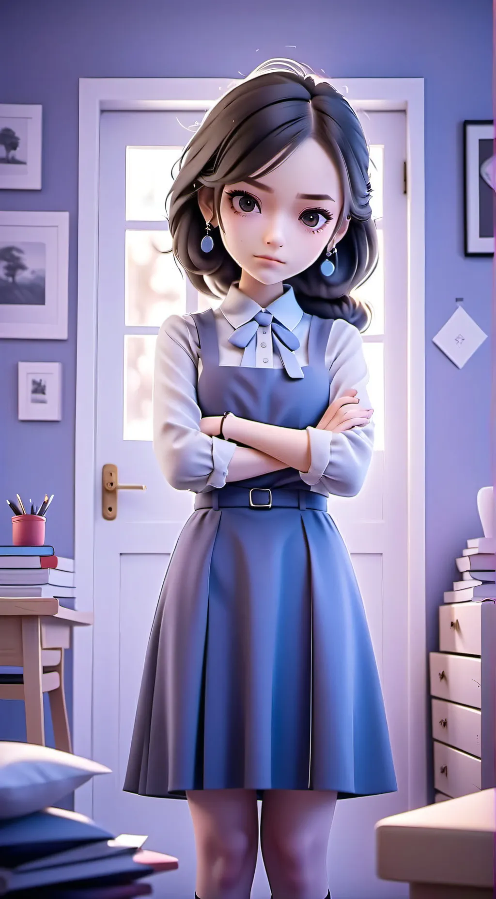 ai character: Olivia background