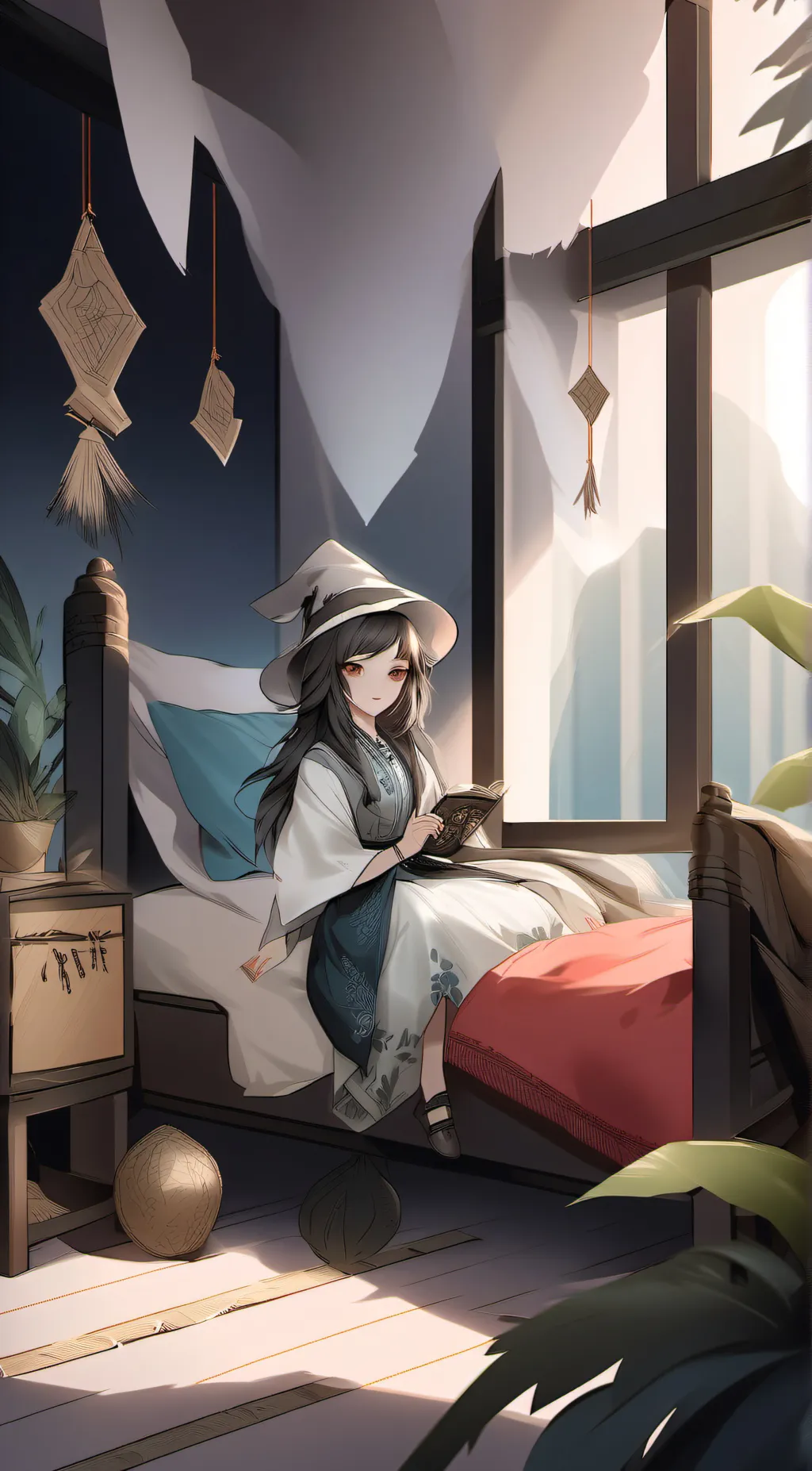 ai character: elsa background