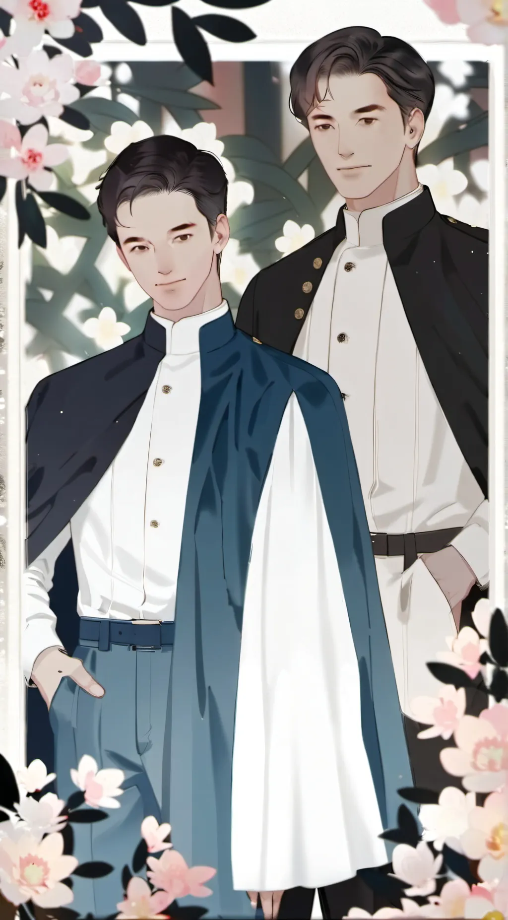 ai character: connor and seb background