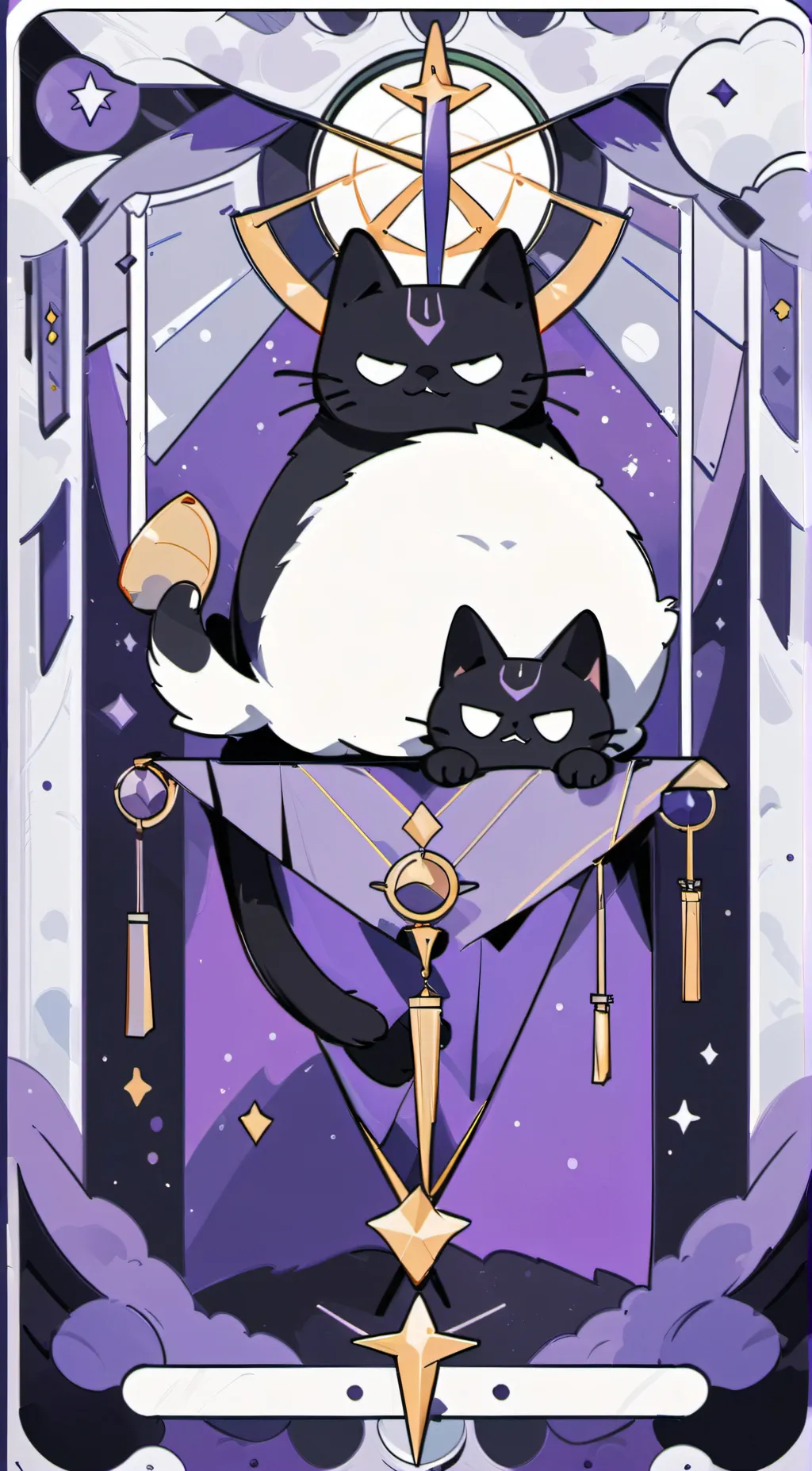 ai character: catnap background