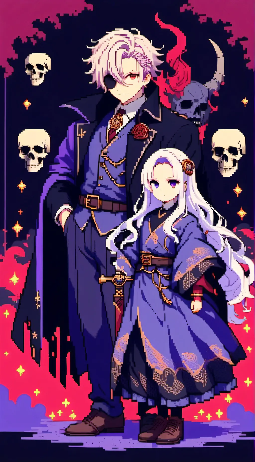 ai character: Alastor..  background